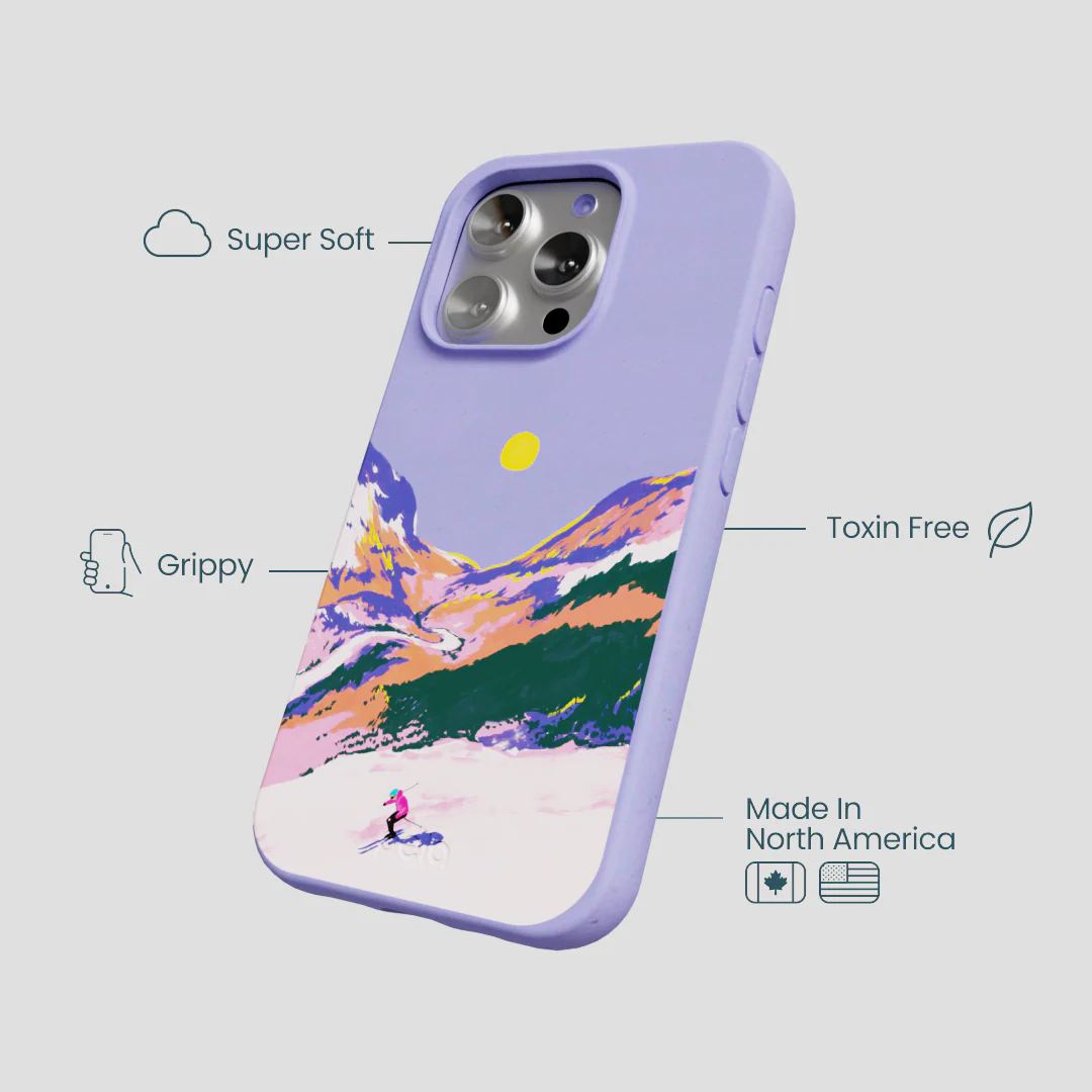 Lavender Alpine Sunset iPhone 16 Pro Case - Image 4