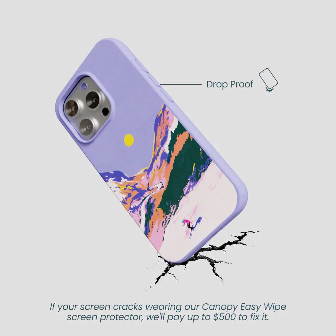 Lavender Alpine Sunset iPhone 16 Pro Case - Image 5