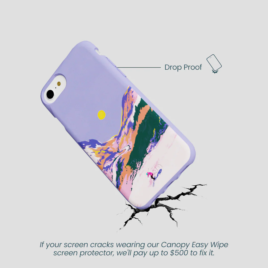 Lavender Alpine Sunset iPhone 6/6s/7/8/SE Case - Image 4