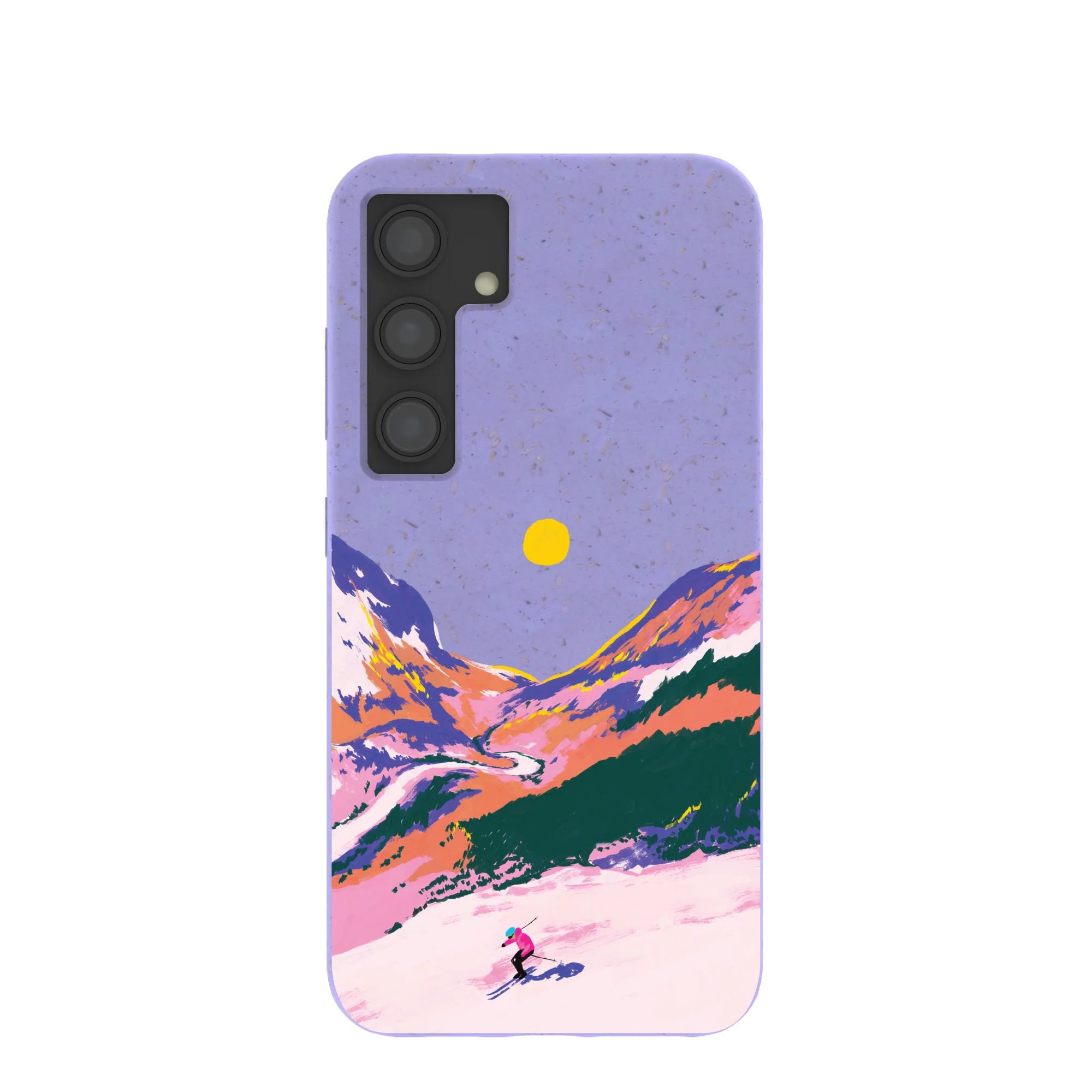 Lavender Alpine Sunset Samsung Galaxy S24 Case