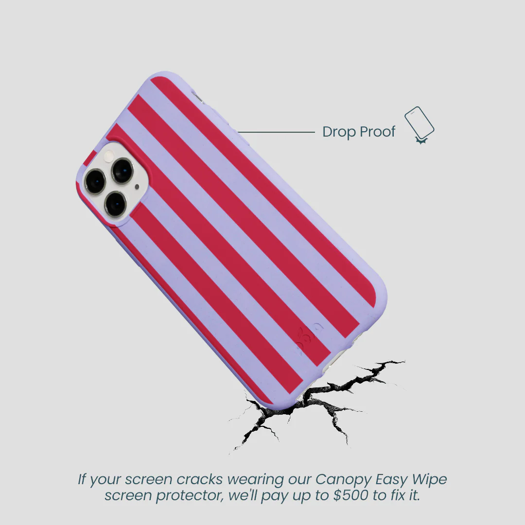 Lavender Berry Stripes iPhone 11 Pro Case - Image 5