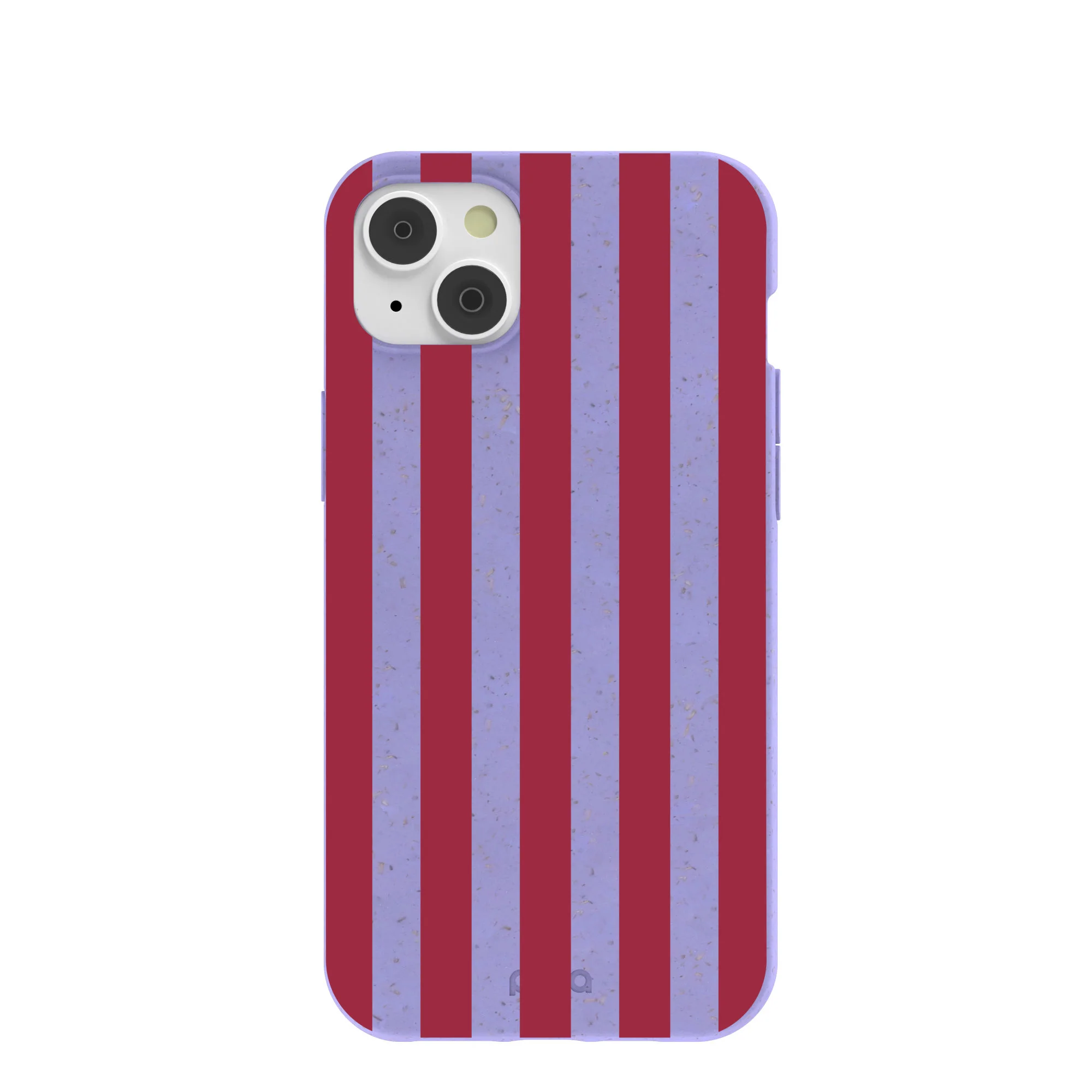 Lavender Berry Stripes iPhone 14 Plus Case