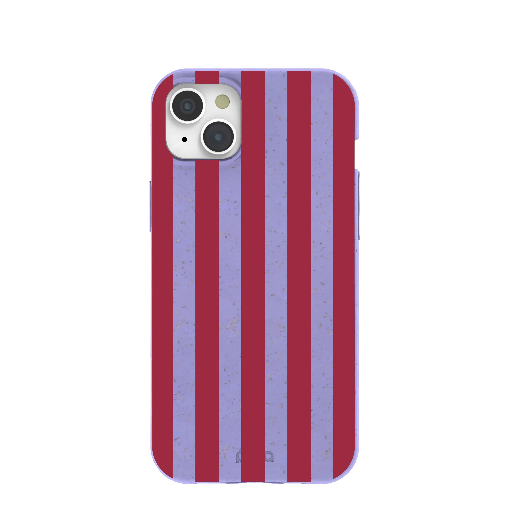 Lavender Berry Stripes iPhone 15 Plus Case