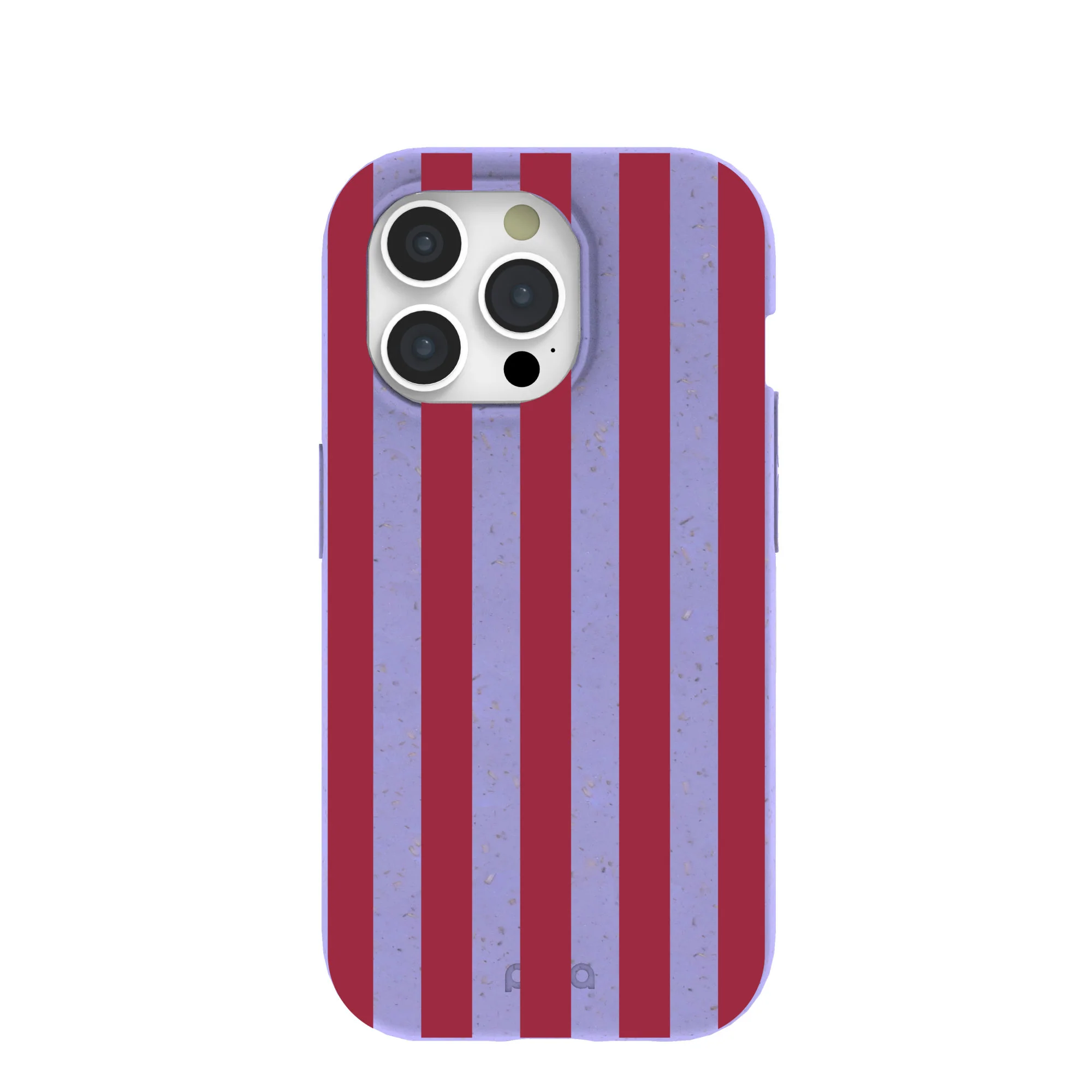 Lavender Berry Stripes iPhone 15 Pro Case