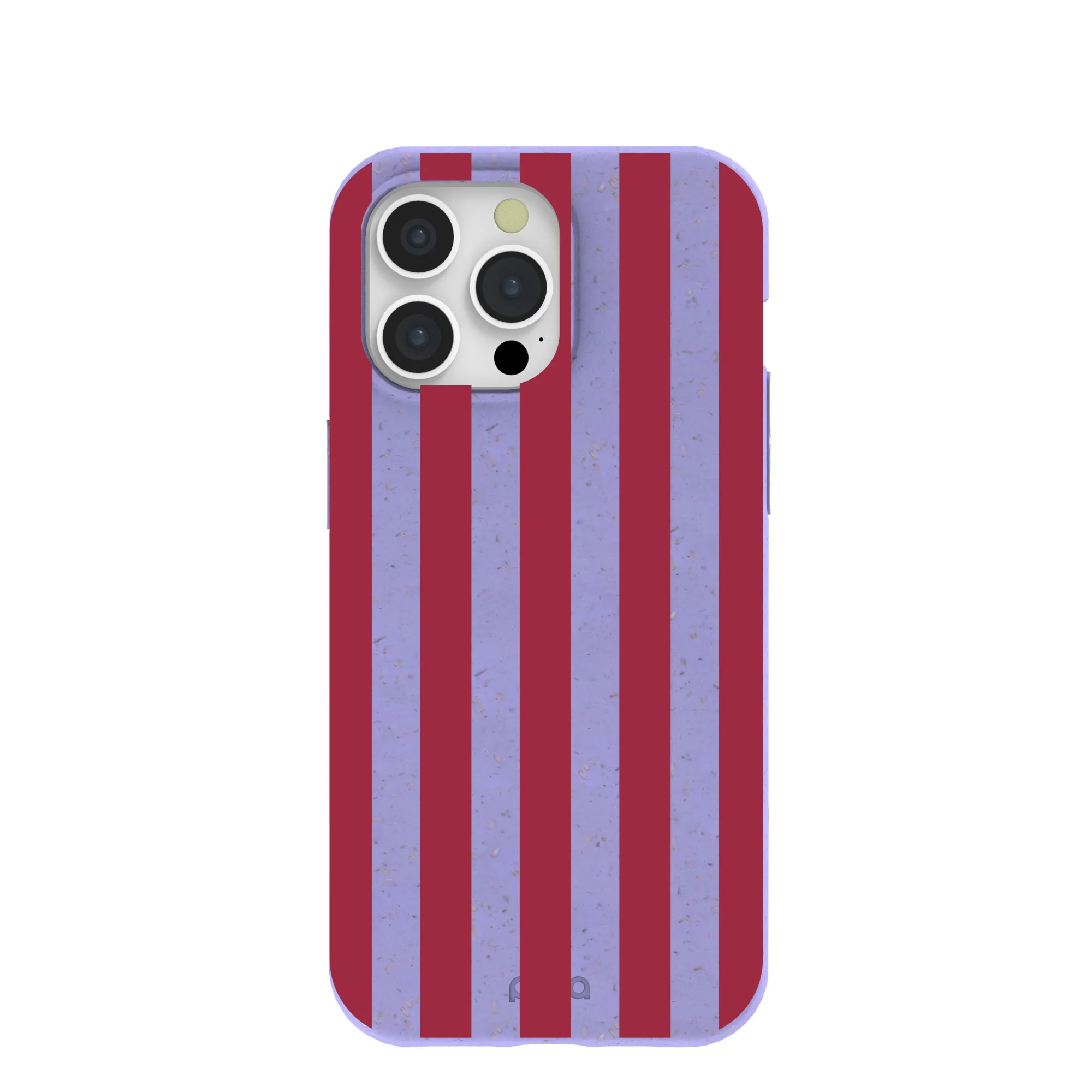 Lavender Berry Stripes iPhone 15 Pro Max Case