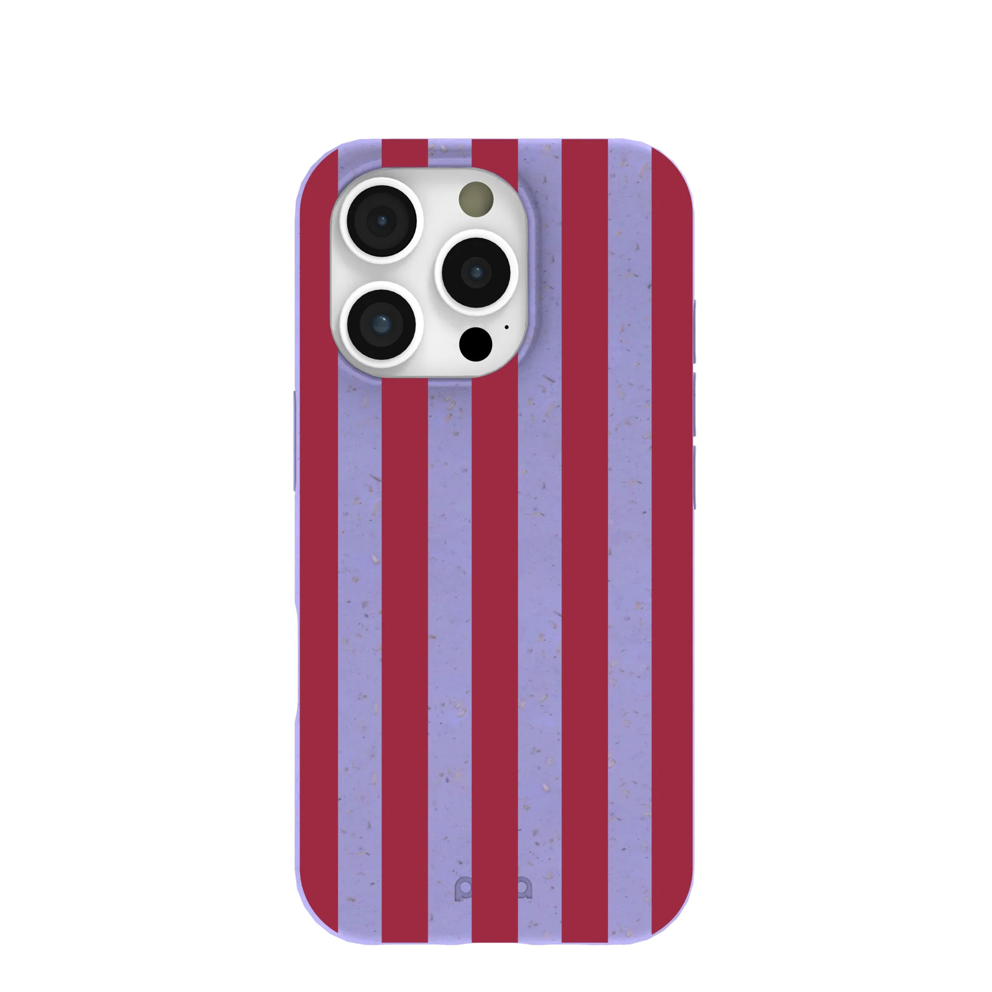 Lavender Berry Stripes iPhone 16 Pro Case