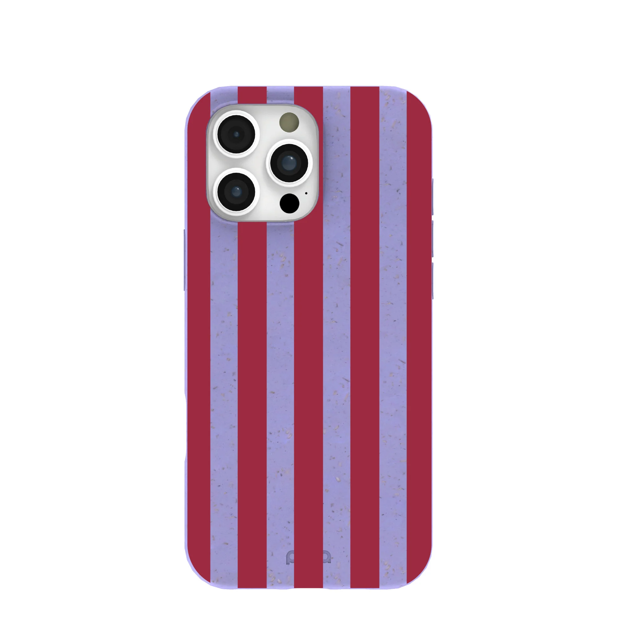 Lavender Berry Stripes iPhone 16 Pro Max Case