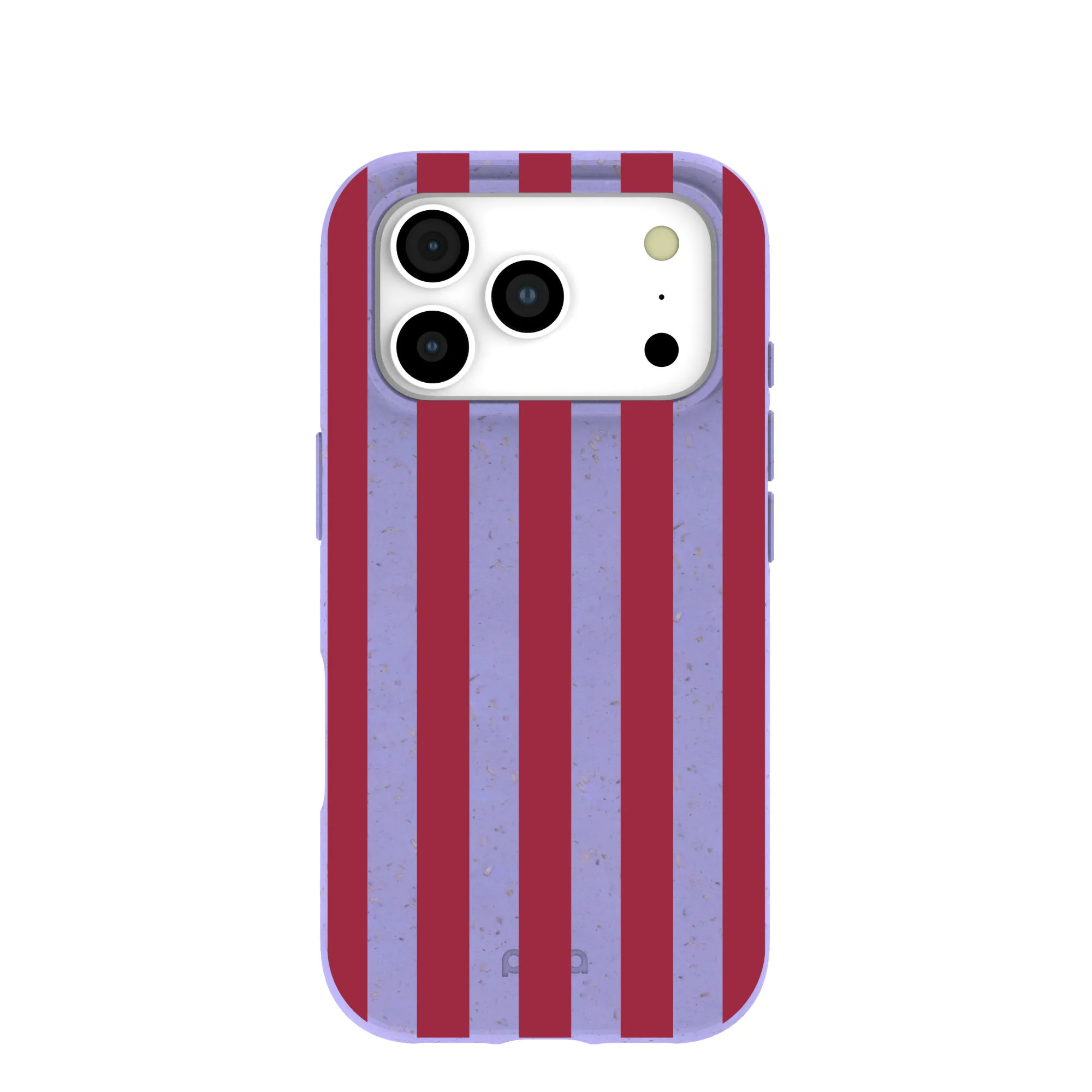 Lavender Berry Stripes iPhone 17 Pro Case