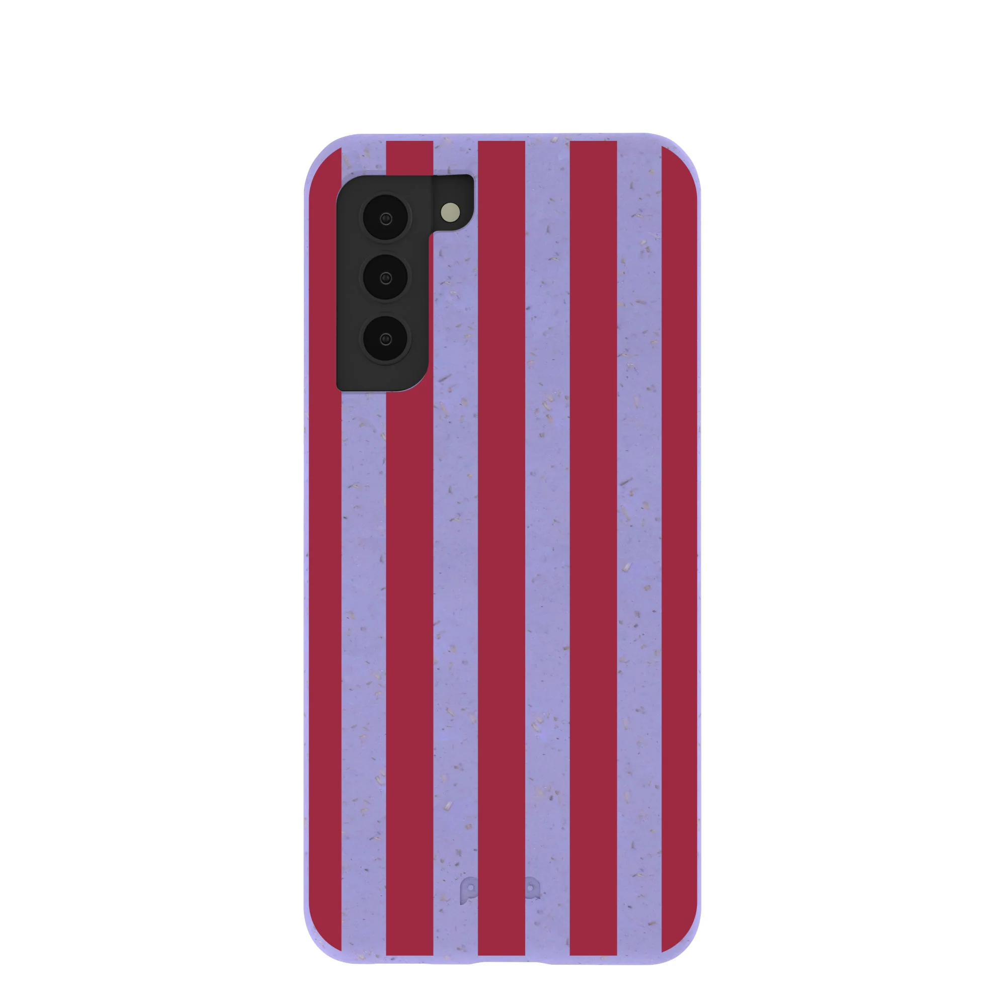 Lavender Berry Stripes Samsung Galaxy S21 Case