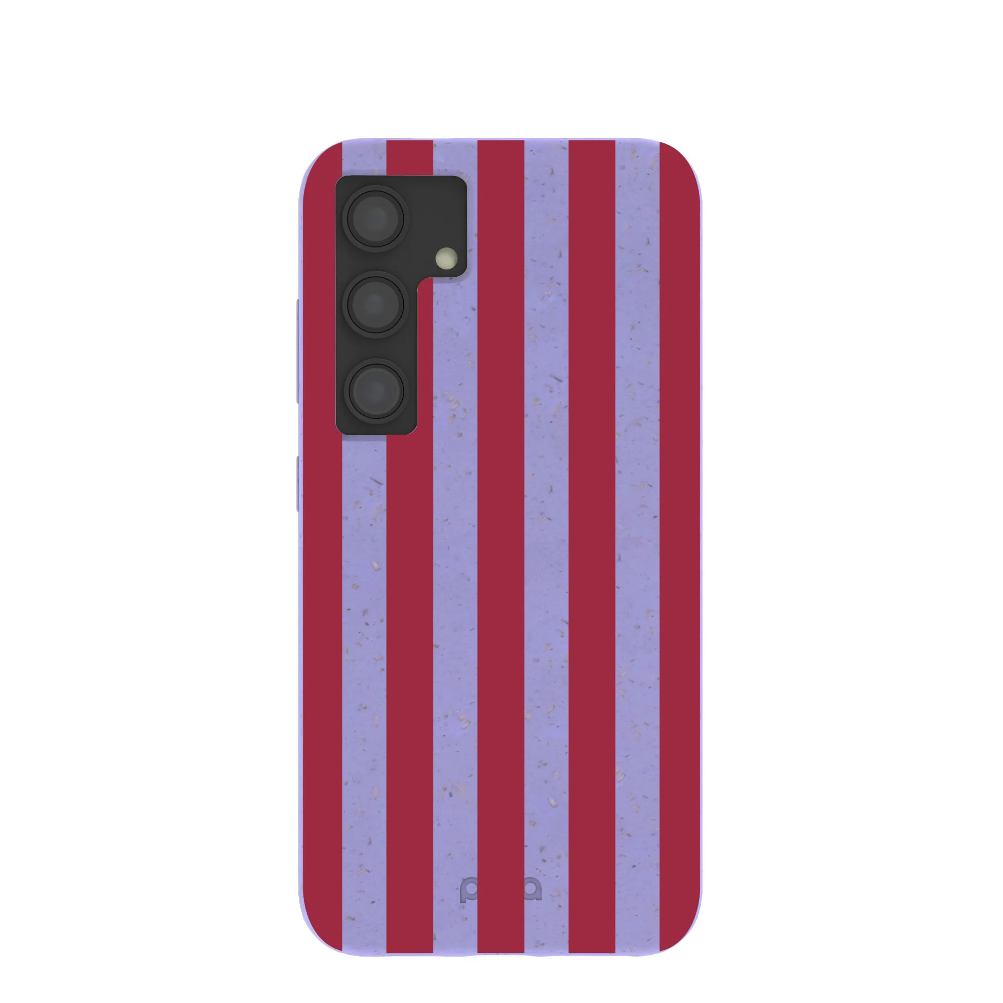 Lavender Berry Stripes Samsung Galaxy S24 Case