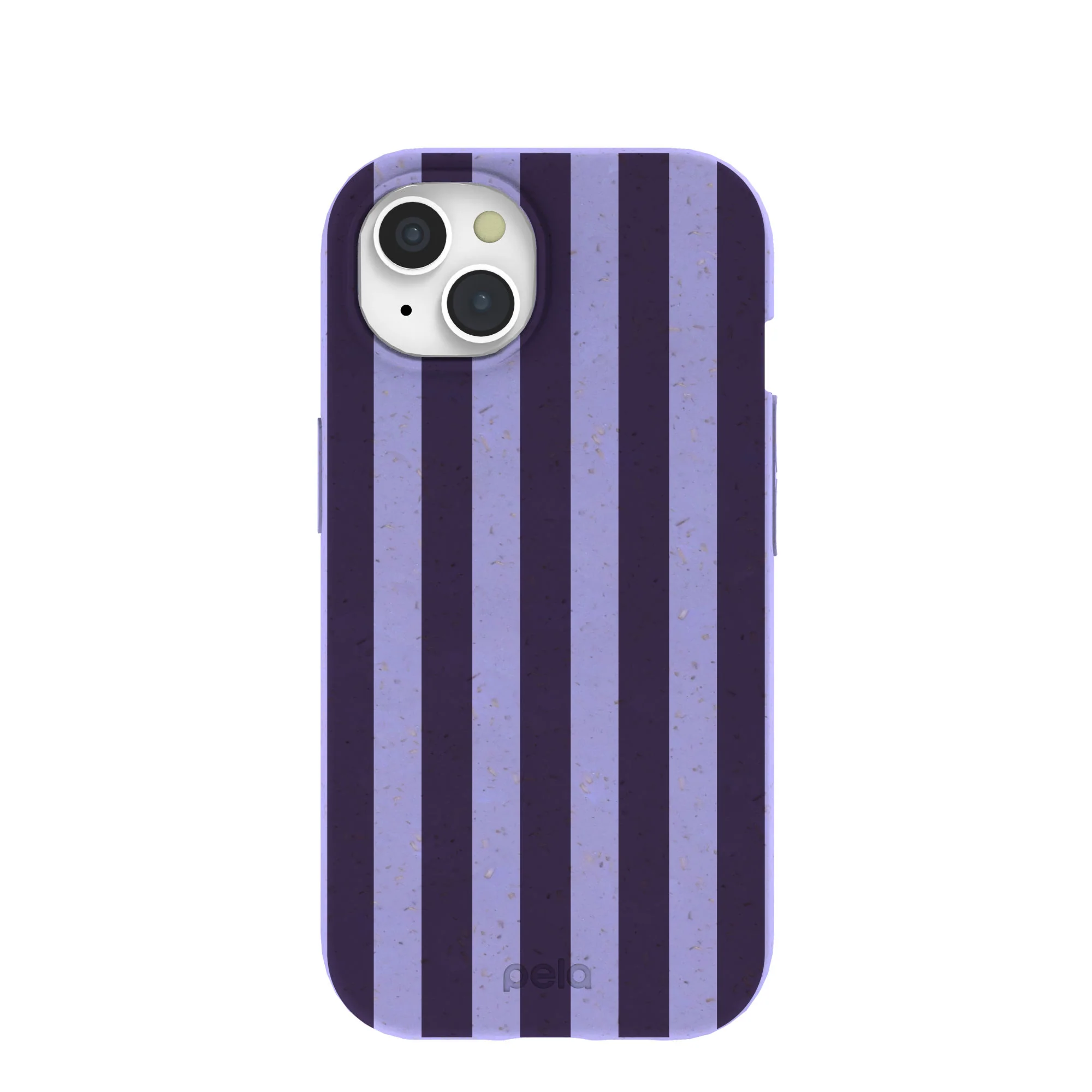 Lavender Big Plum Stripes iPhone 15 Case