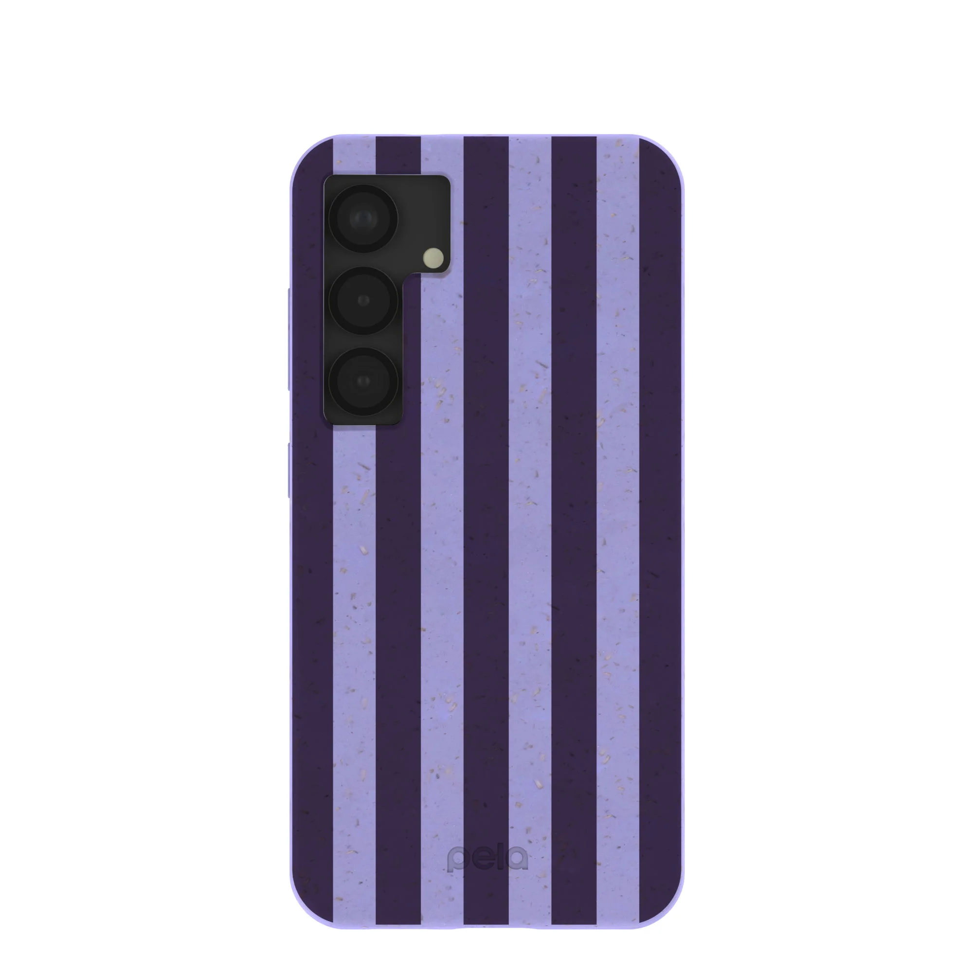 Lavender Big Plum Stripes Samsung Galaxy S25 Case