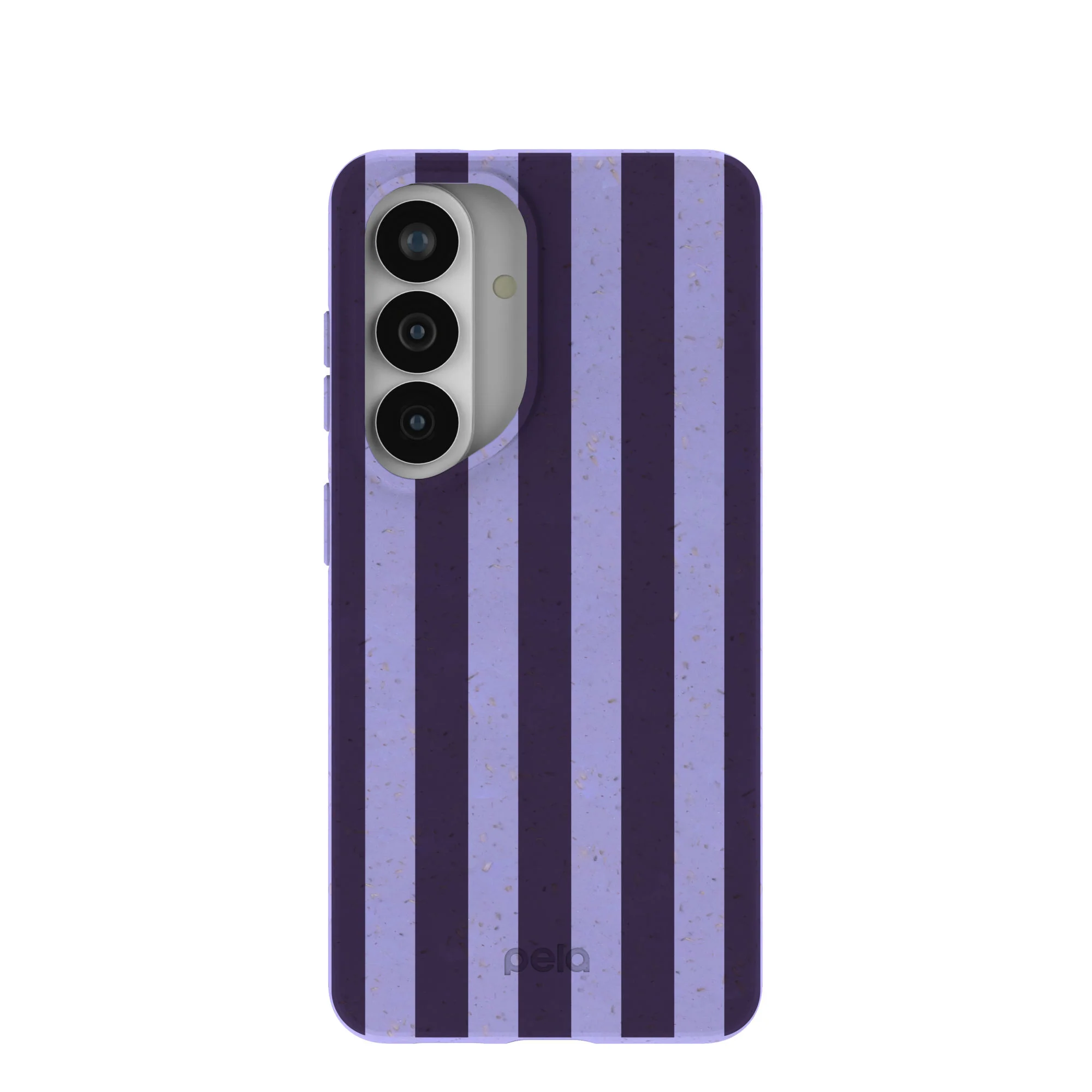 Lavender Big Plum Stripes Samsung Galaxy S26 Case