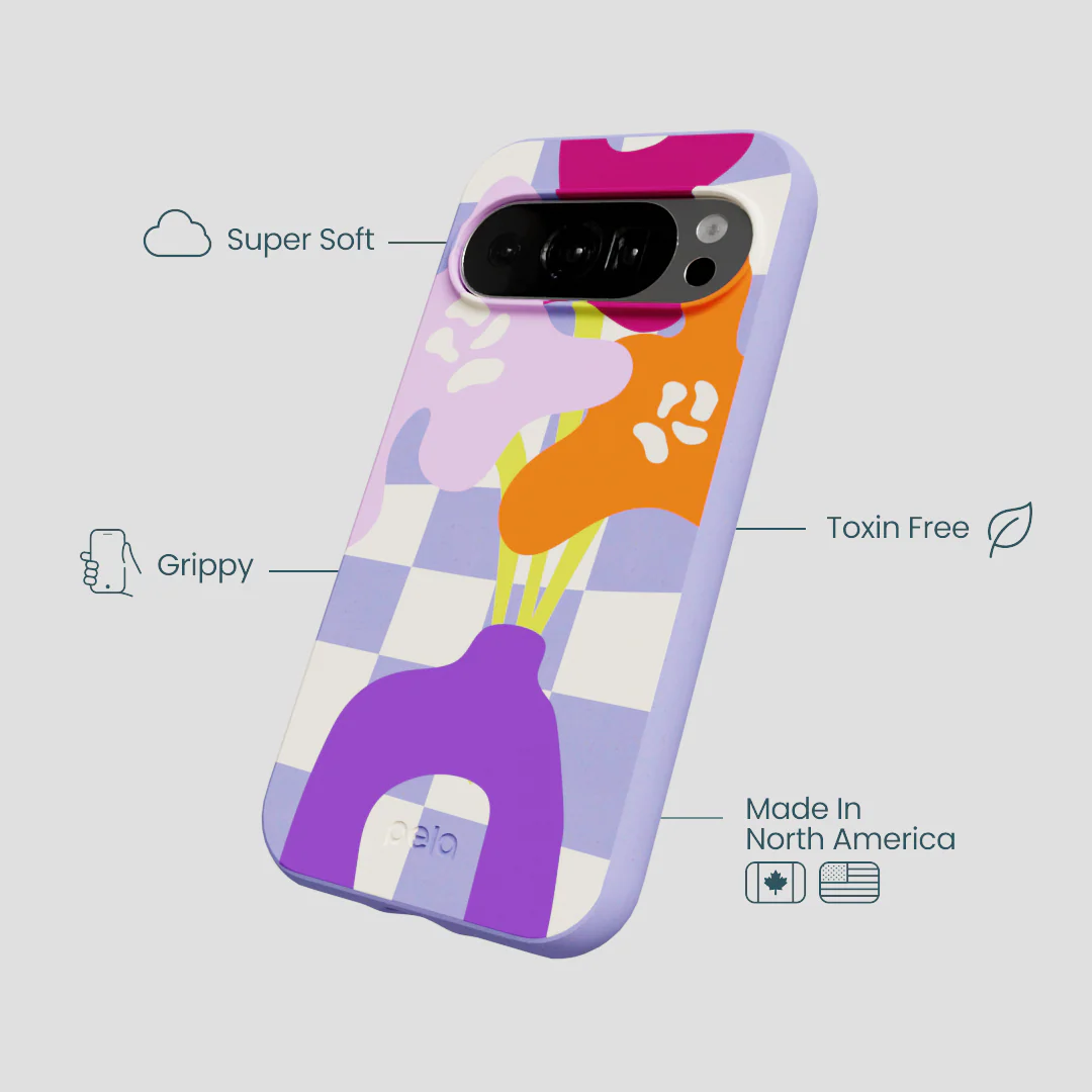 Lavender Bright Blooms Google Pixel 10/10 Pro Case - Image 4