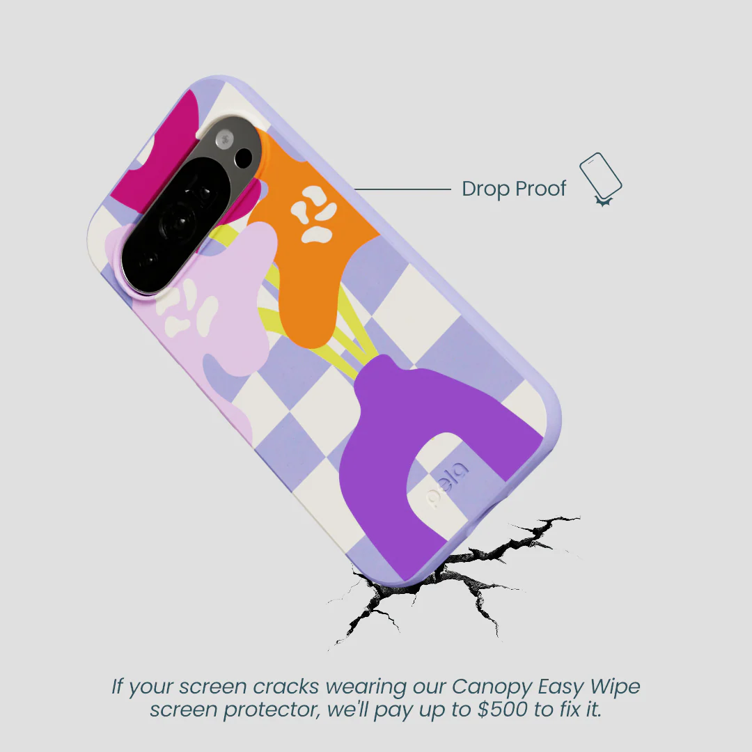 Lavender Bright Blooms Google Pixel 10/10 Pro Case - Image 5