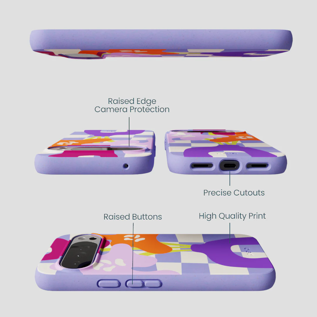 Lavender Bright Blooms Google Pixel 10 Pro XL Case - Image 3
