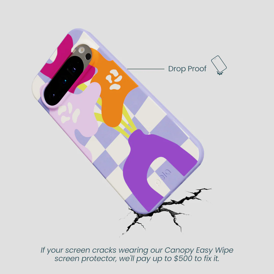 Lavender Bright Blooms Google Pixel 9/9 Pro Case - Image 5