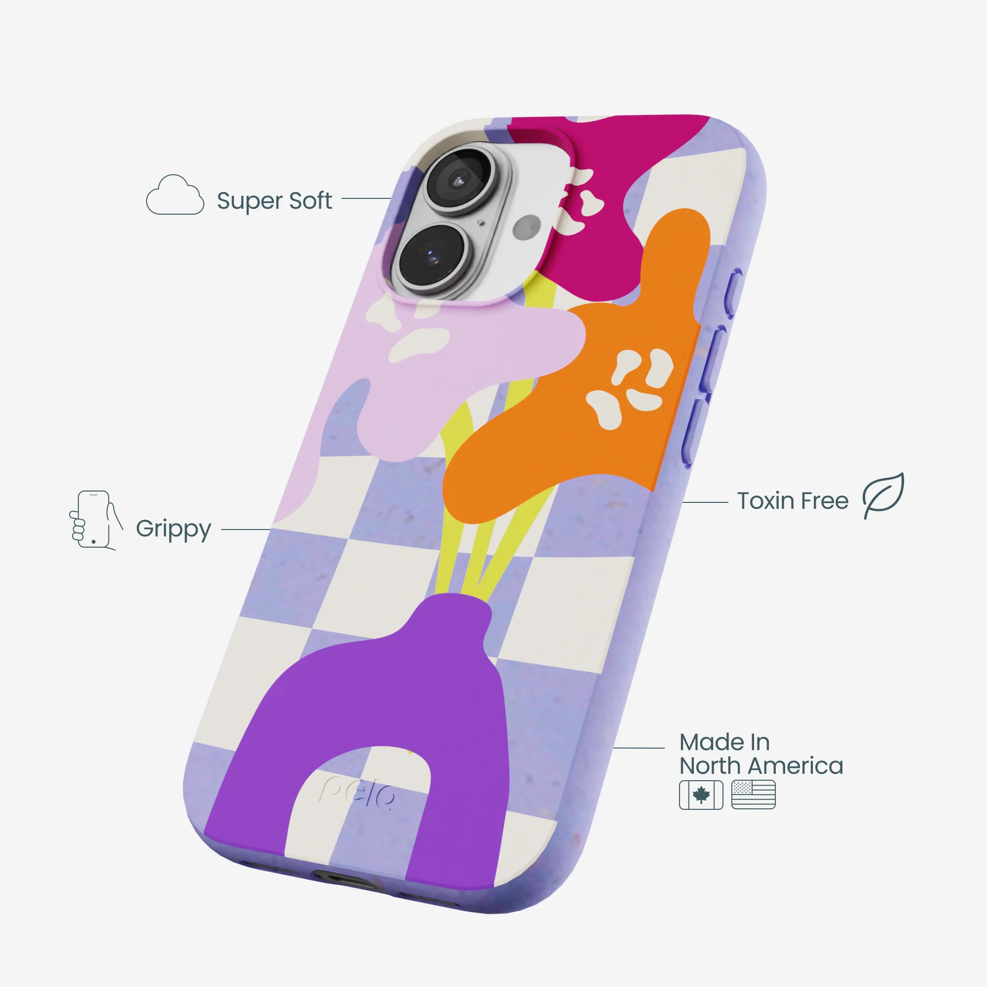 Lavender Bright Blooms iPhone 17 Case - Image 4
