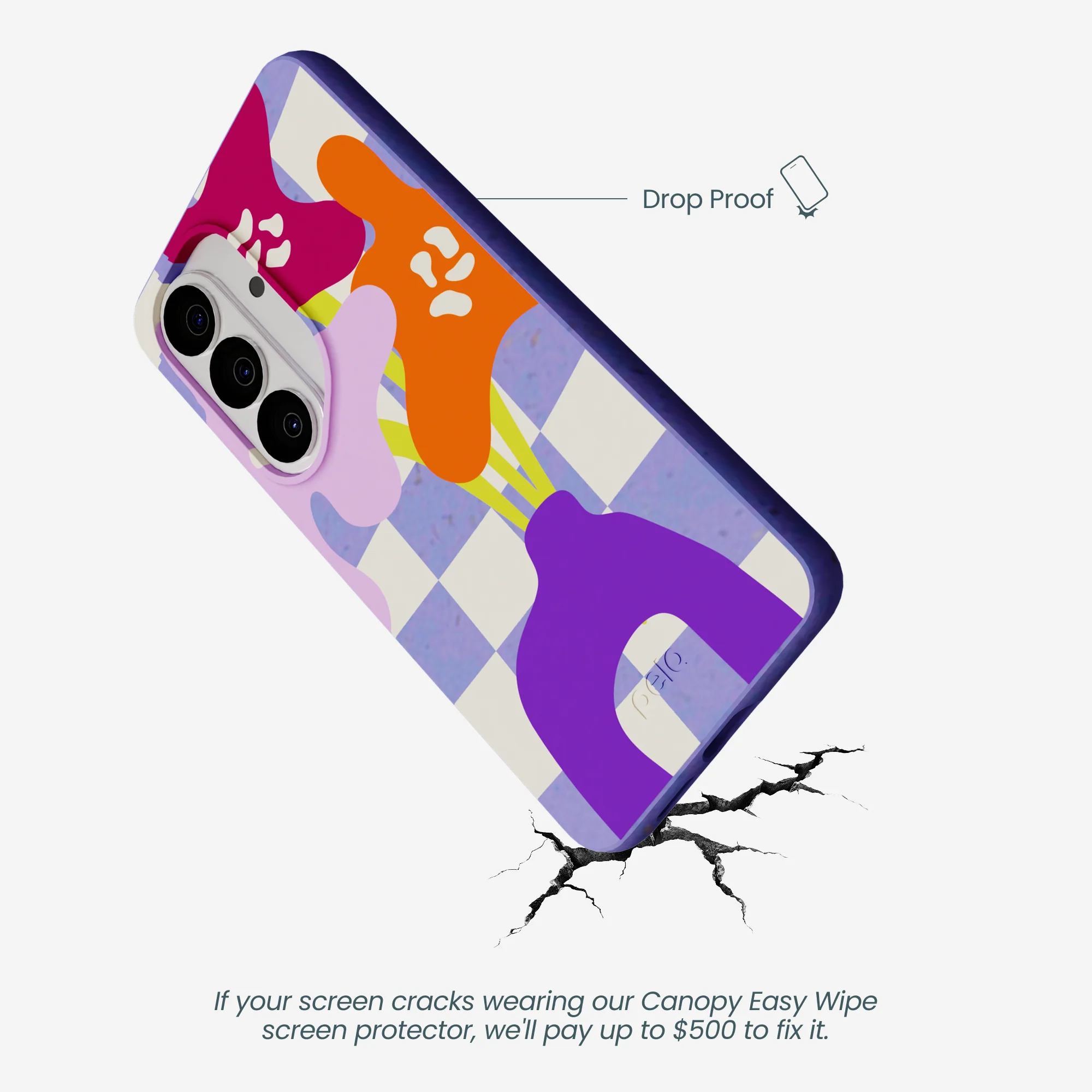 Lavender Bright Blooms Samsung Galaxy S26 Case - Image 5