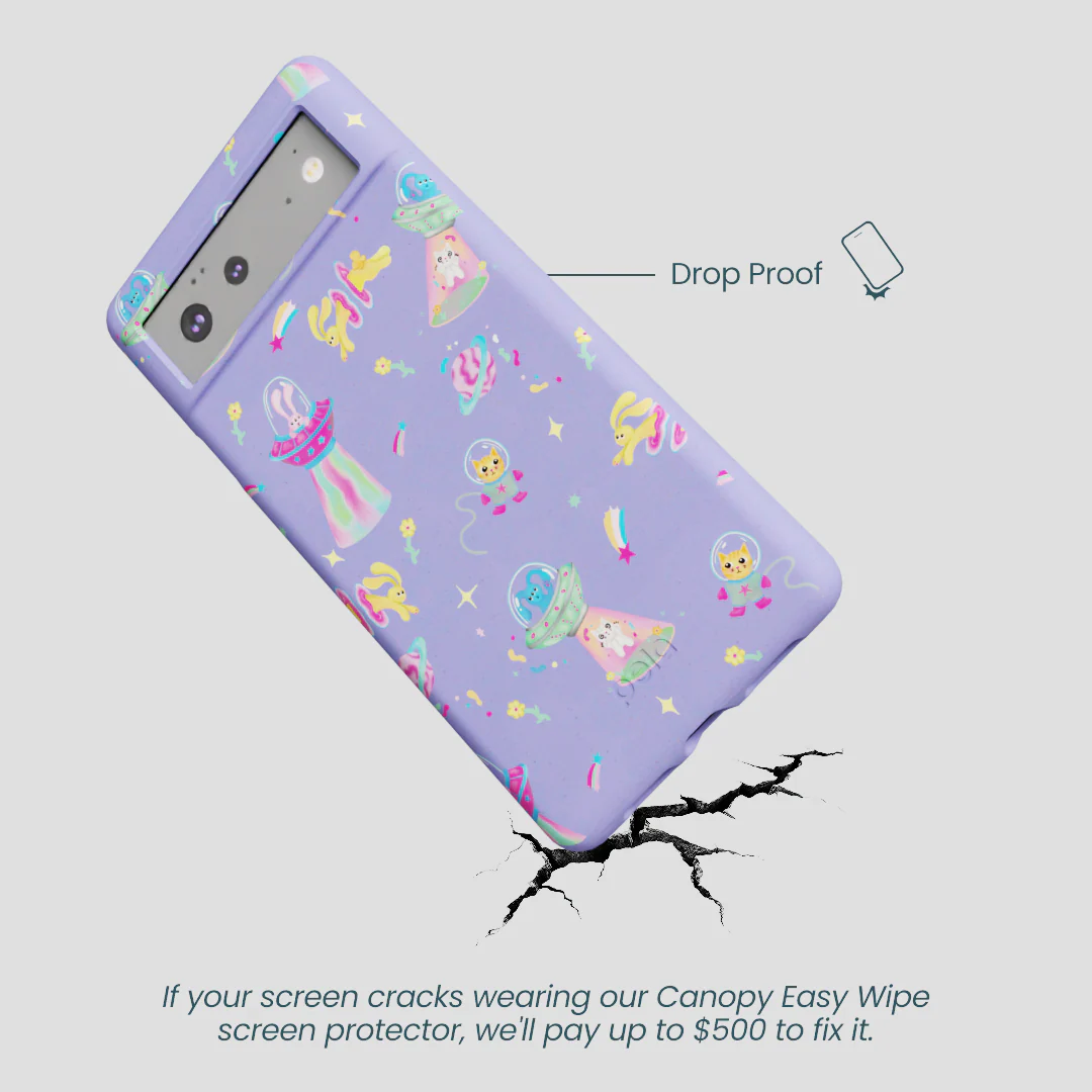 Lavender Bunny and Beyond Google Pixel 6a Case - Image 4