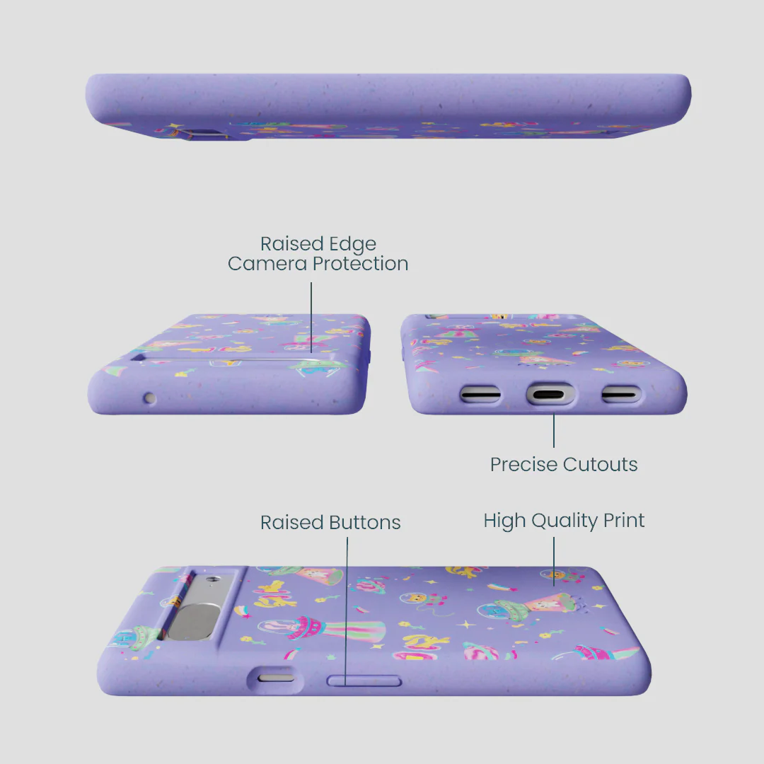 Lavender Bunny and Beyond Google Pixel 7 Case - Image 2