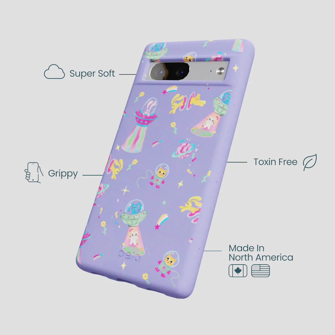 Lavender Bunny and Beyond Google Pixel 7 Case - Image 3
