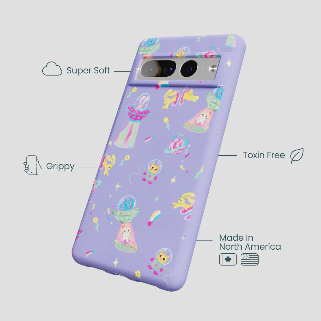 Lavender Bunny and Beyond Google Pixel 7 Pro Case - Image 3