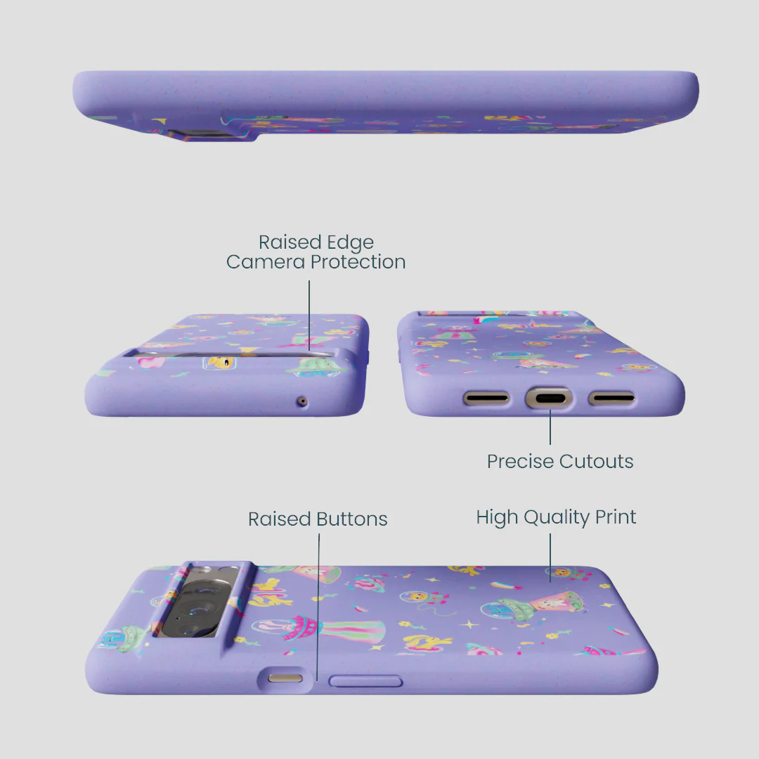 Lavender Bunny and Beyond Google Pixel 8 Pro Case - Image 2