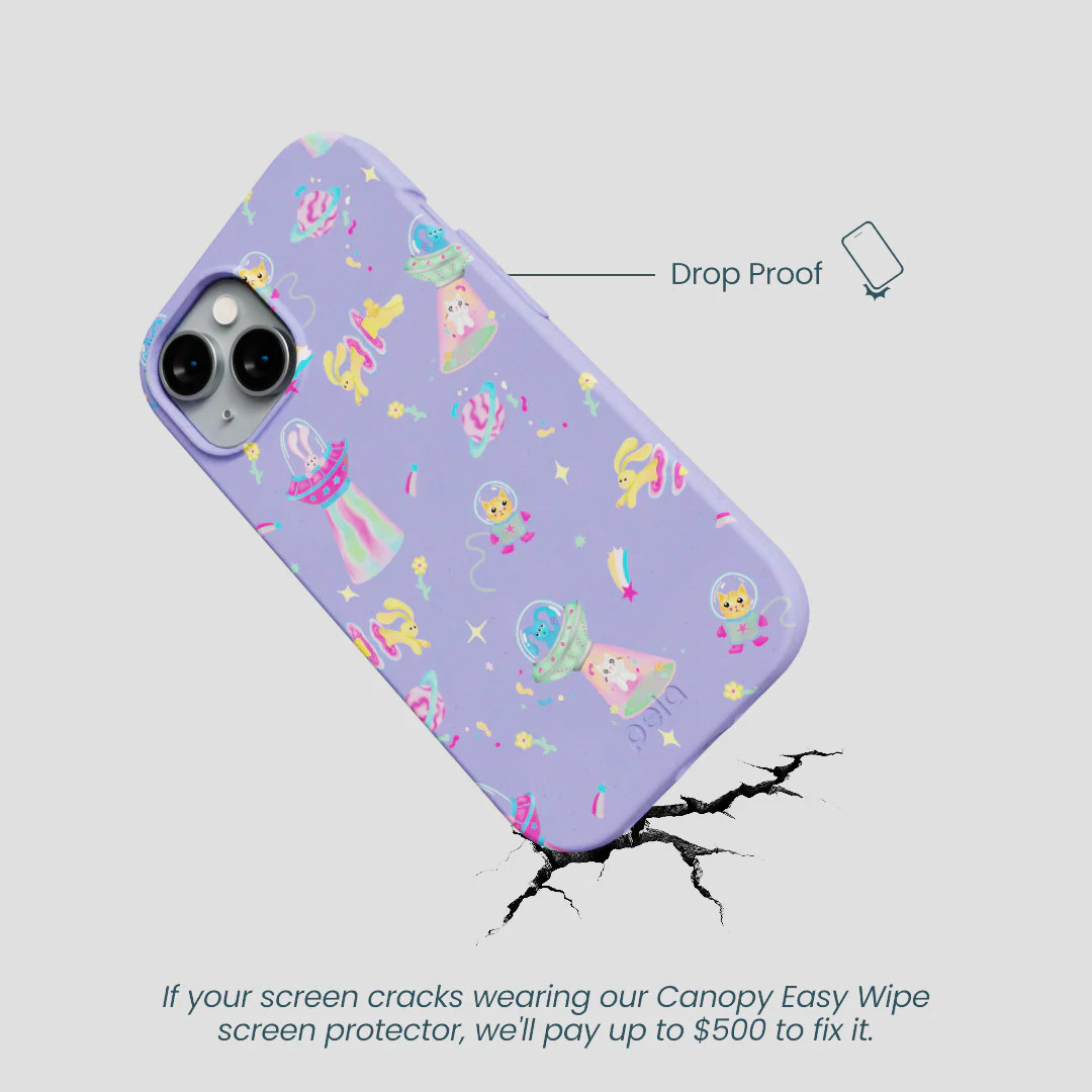 Lavender Bunny and Beyond iPhone 14 Case - Image 5
