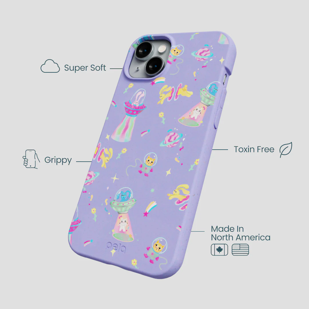 Lavender Bunny and Beyond iPhone 14 Plus Case - Image 4