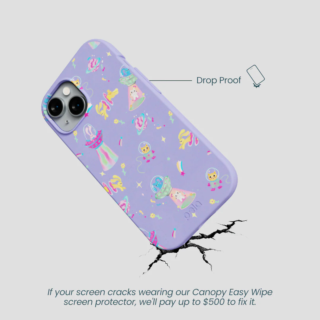 Lavender Bunny and Beyond iPhone 15 Case - Image 5