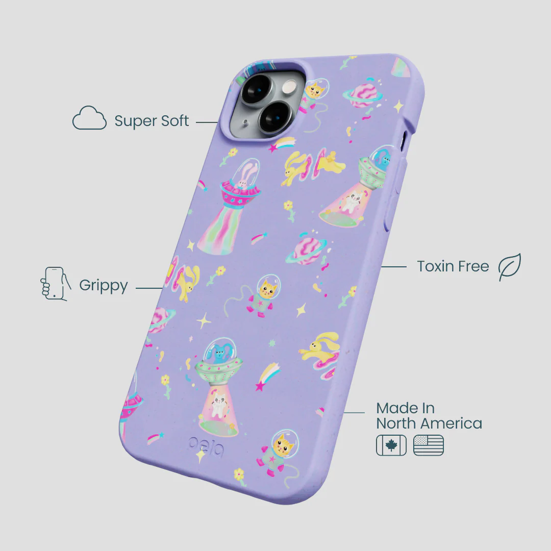 Lavender Bunny and Beyond iPhone 15 Plus Case - Image 4