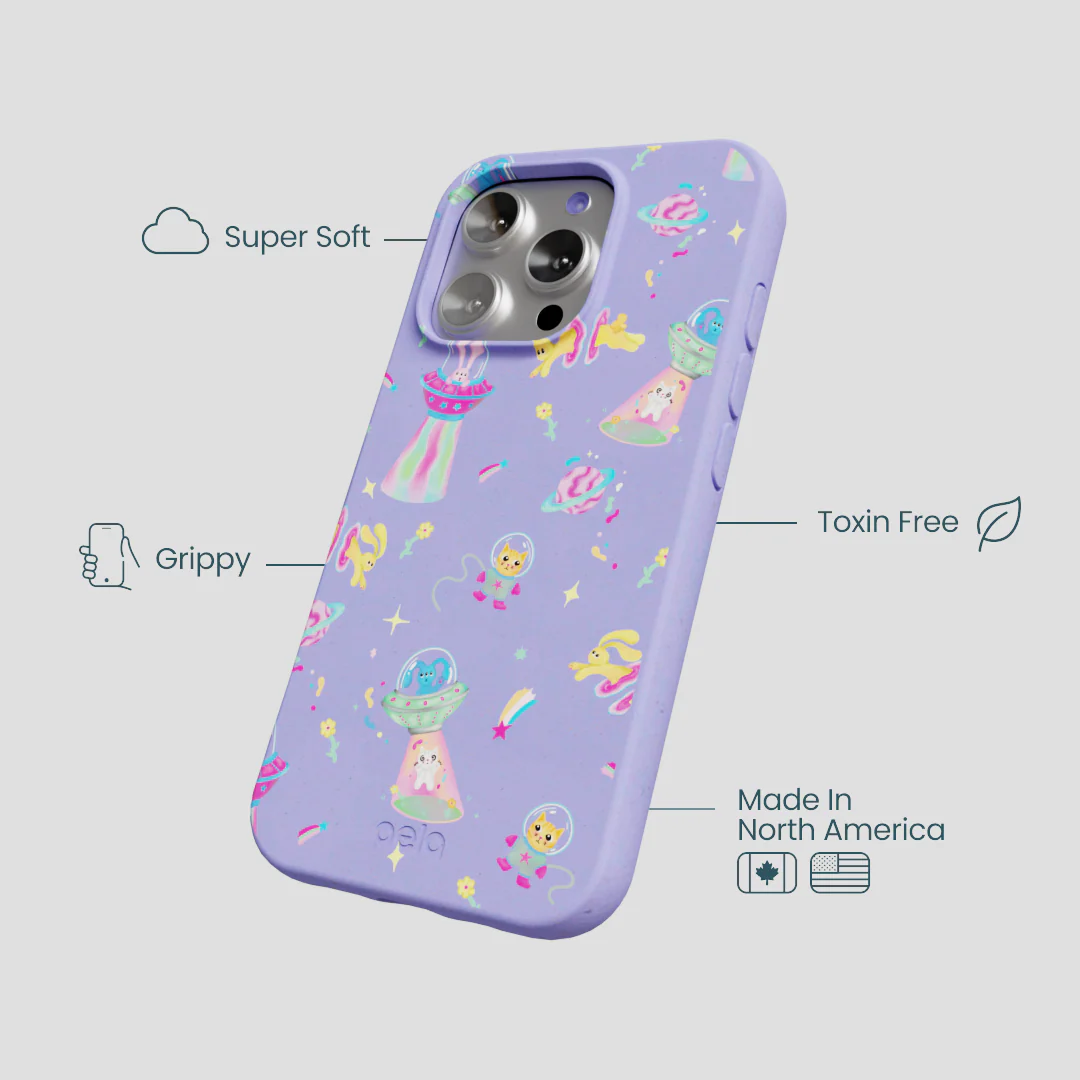 Lavender Bunny and Beyond iPhone 16 Pro Case - Image 4