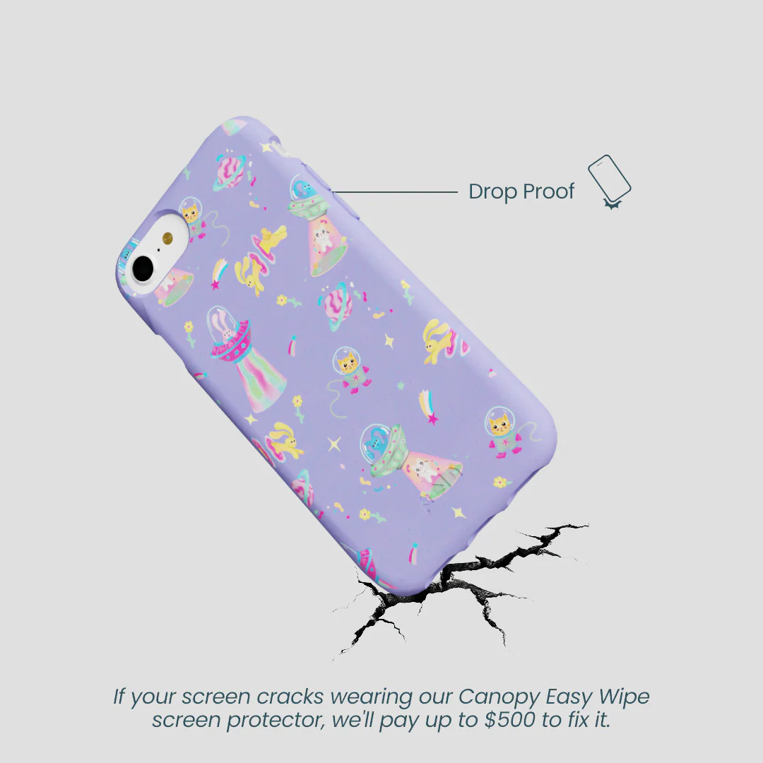 Lavender Bunny and Beyond iPhone 6/6s/7/8/SE Case - Image 4