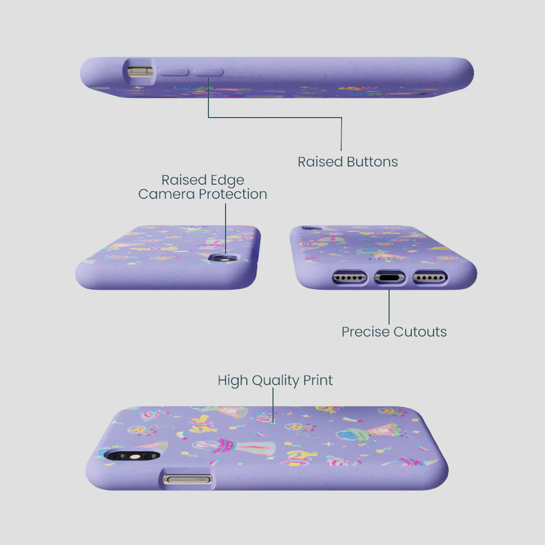 Lavender Bunny and Beyond iPhone XR Case - Image 2