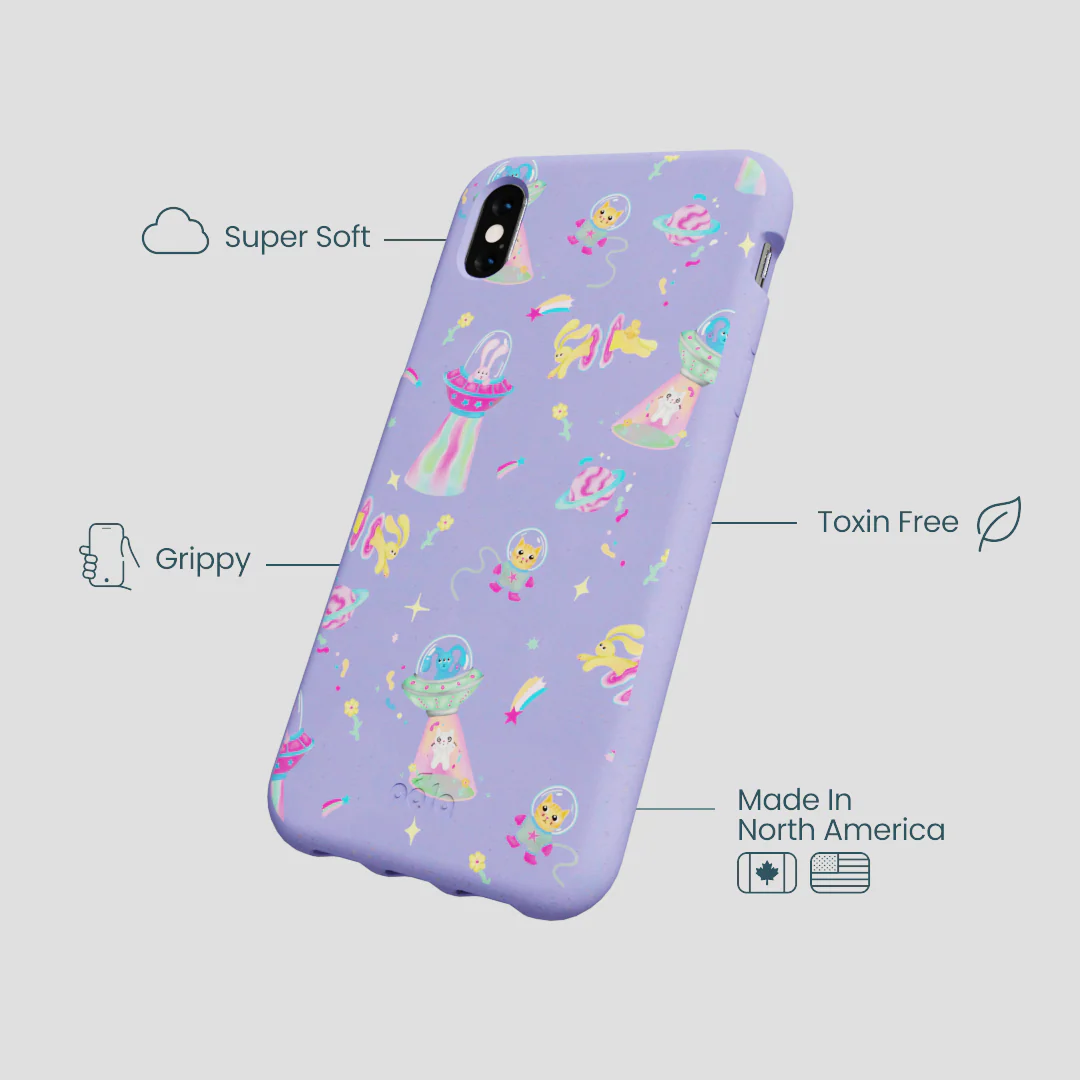 Lavender Bunny and Beyond iPhone XR Case - Image 3