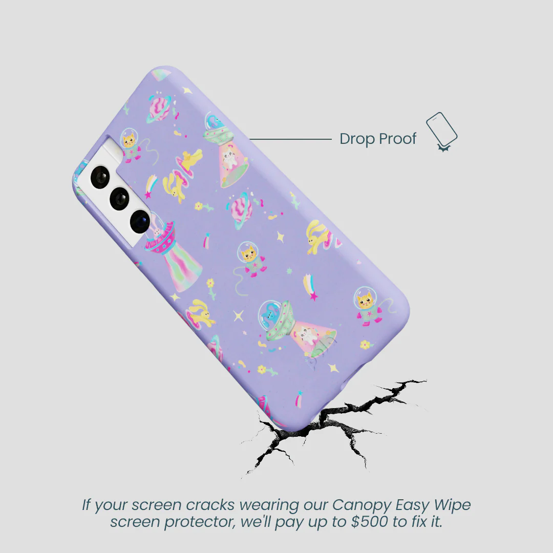 Lavender Bunny and Beyond Samsung Galaxy S21 Case - Image 4