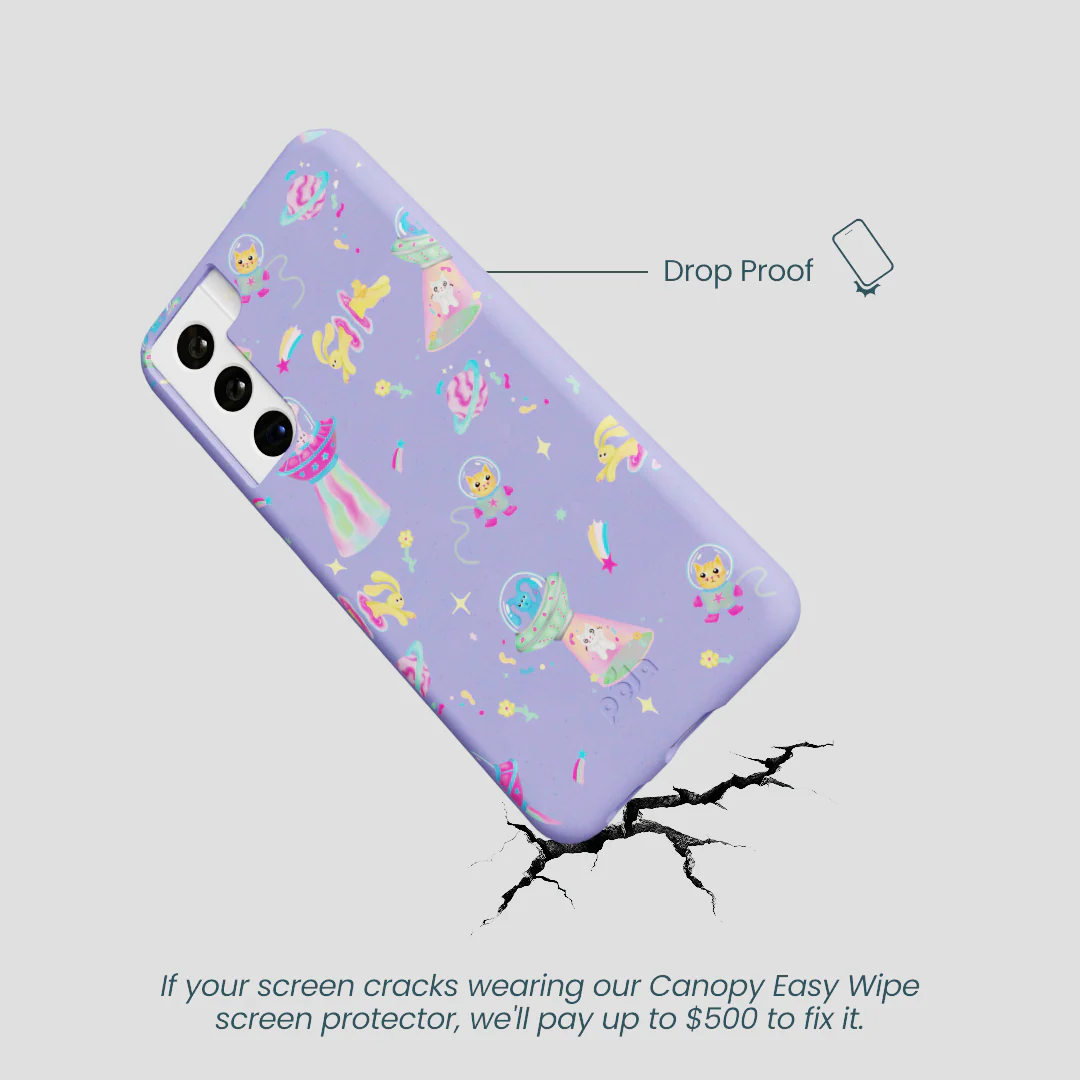 Lavender Bunny and Beyond Samsung Galaxy S22 Case - Image 4