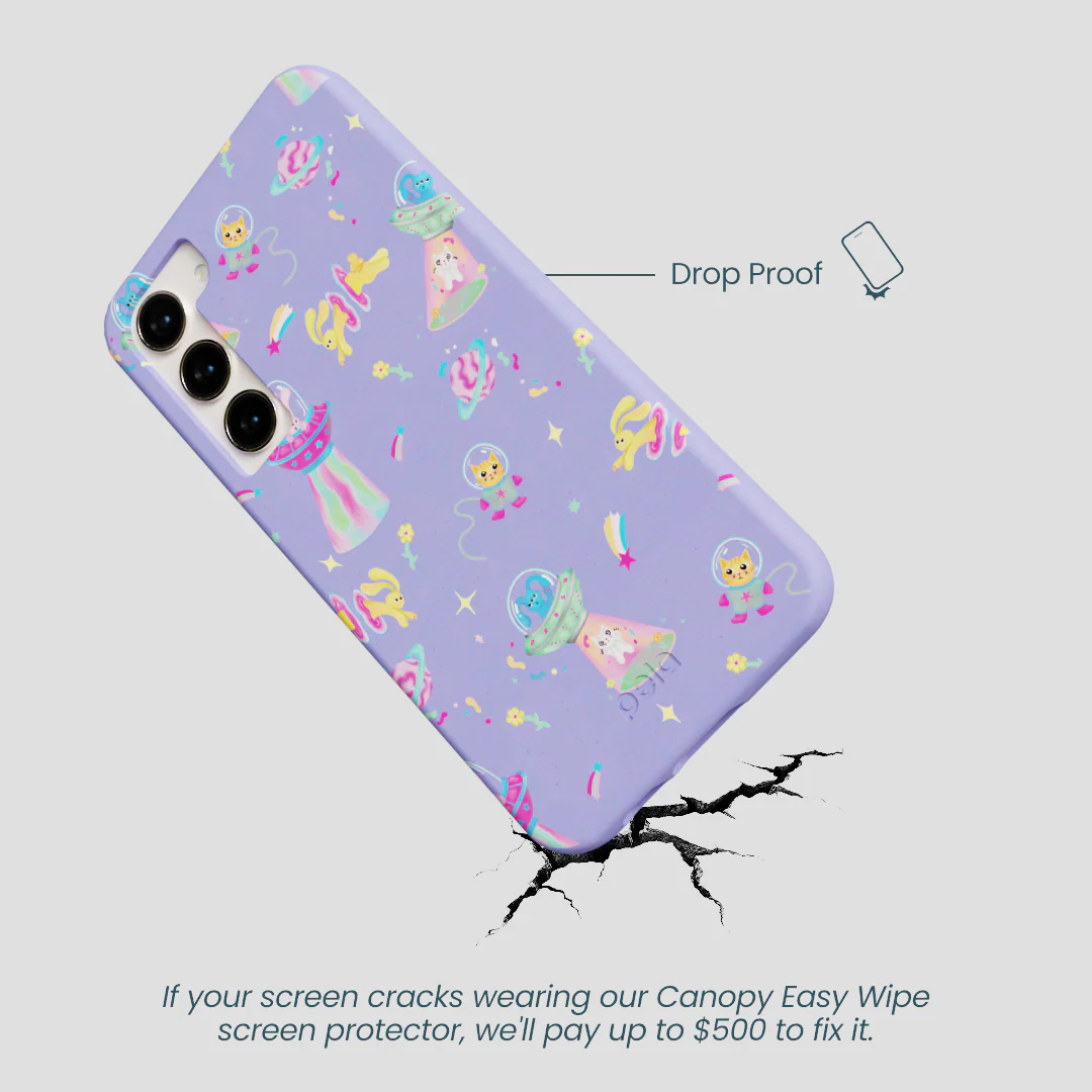 Lavender Bunny and Beyond Samsung Galaxy S23+(Plus) Case - Image 4