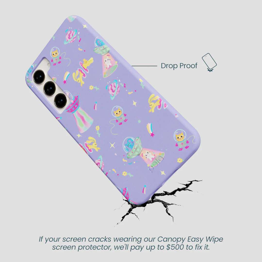 Lavender Bunny and Beyond Samsung Galaxy S24+(Plus) Case - Image 4