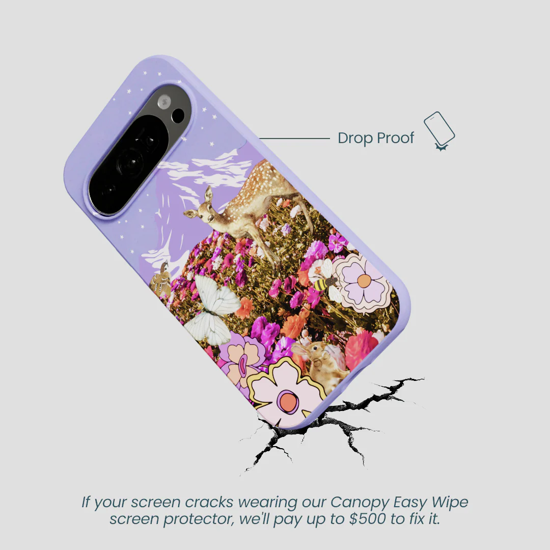 Lavender Deer Meadow Google Pixel 10/10 Pro Case - Image 5