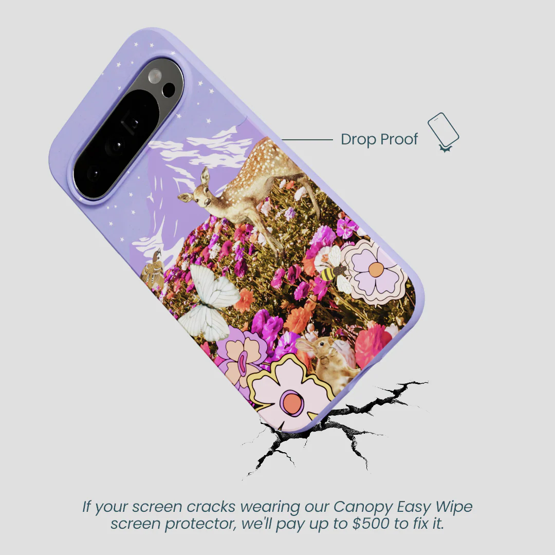 Lavender Deer Meadow Google Pixel 10 Pro XL Case - Image 5