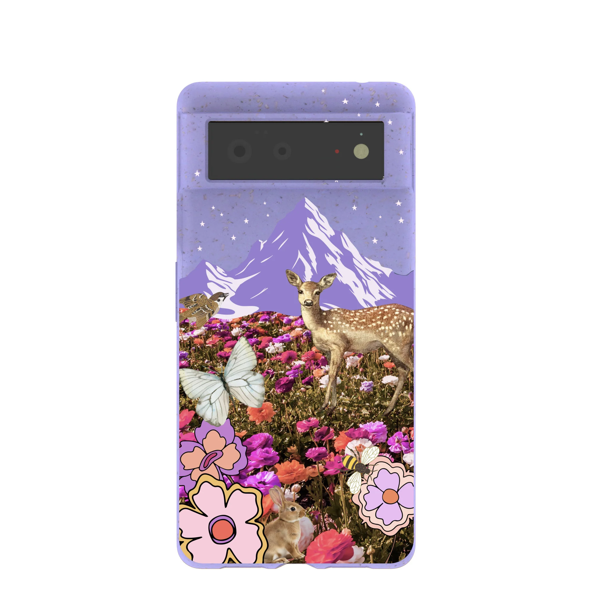 Lavender Deer Meadow Google Pixel 6 Case