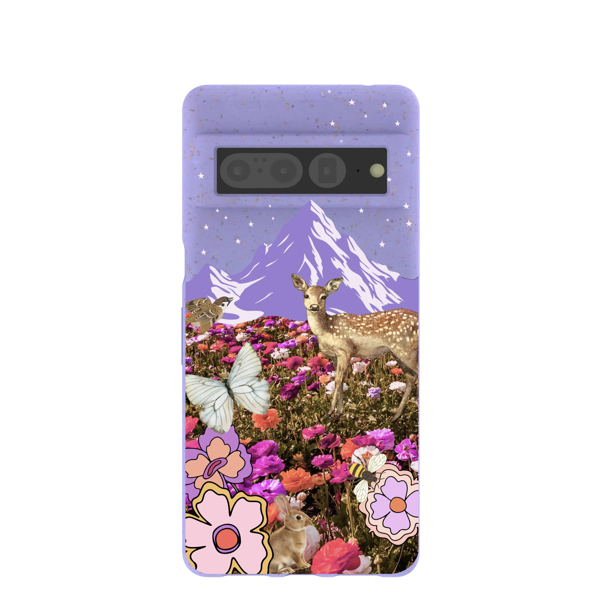 Lavender Deer Meadow Google Pixel 7 Pro Case