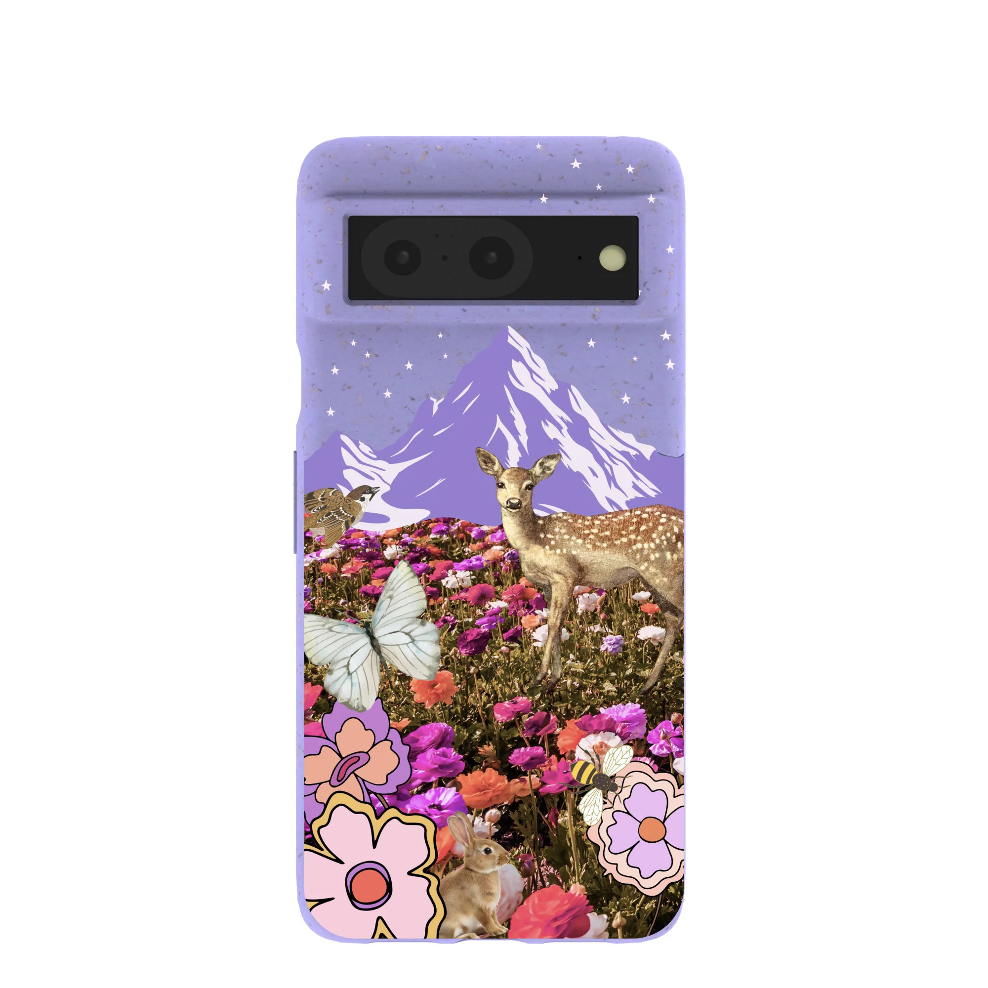 Lavender Deer Meadow Google Pixel 8 Case