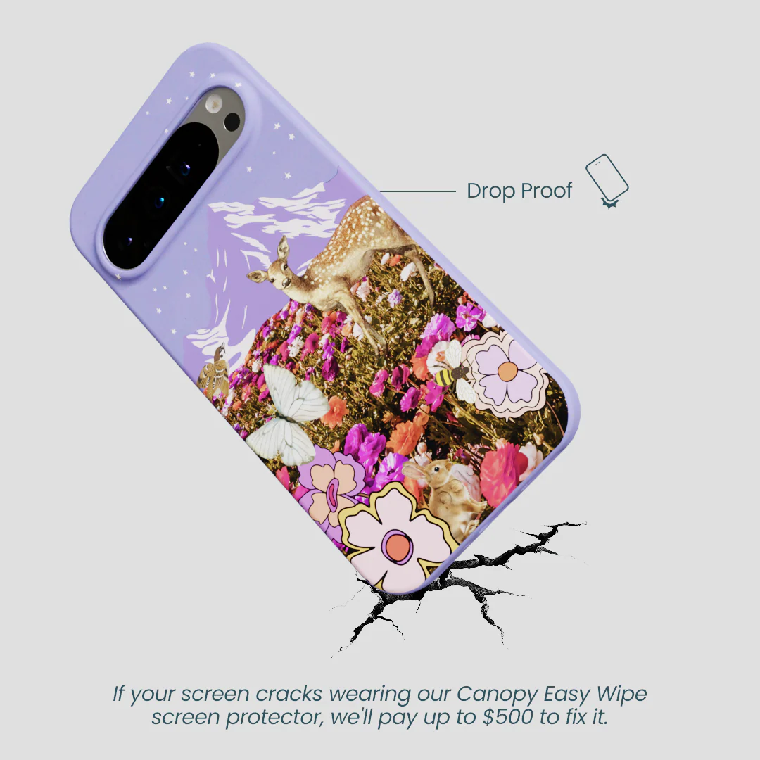 Lavender Deer Meadow Google Pixel 9 Pro XL Case - Image 5