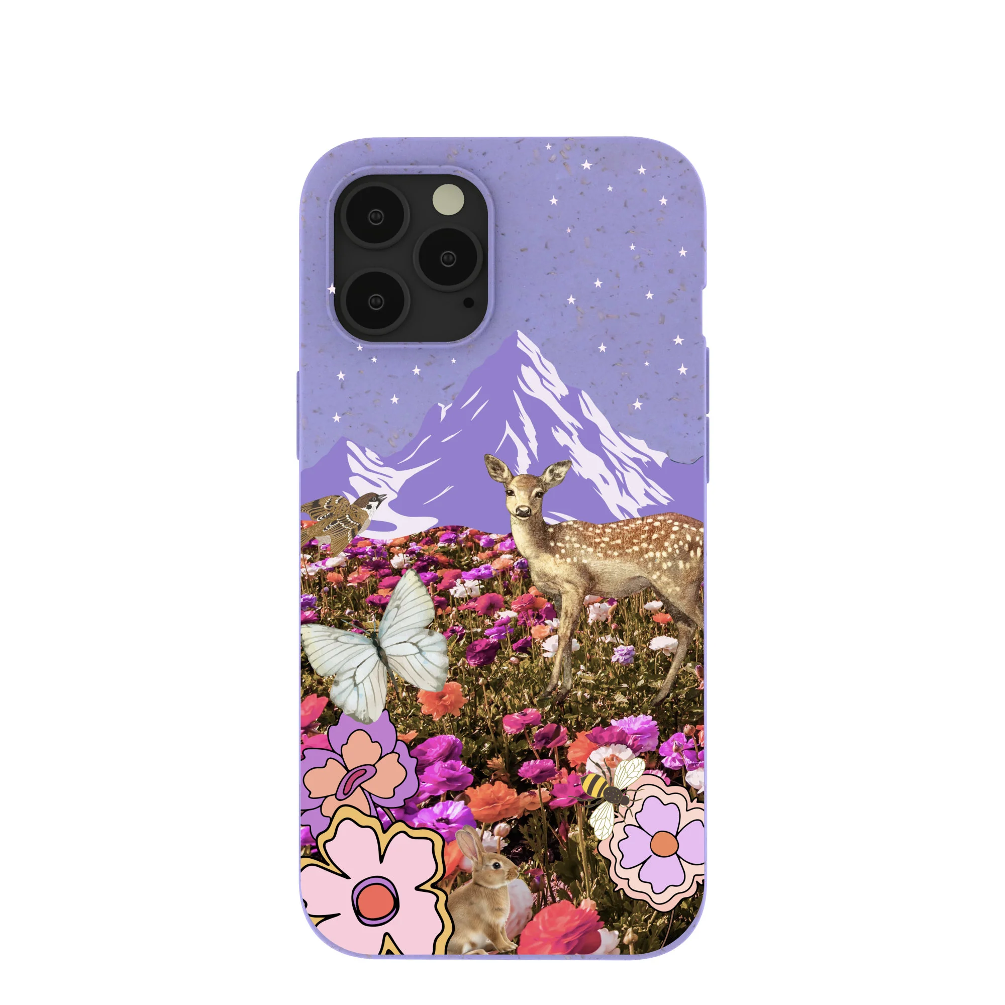 Lavender Deer Meadow iPhone 12 Pro Max Case