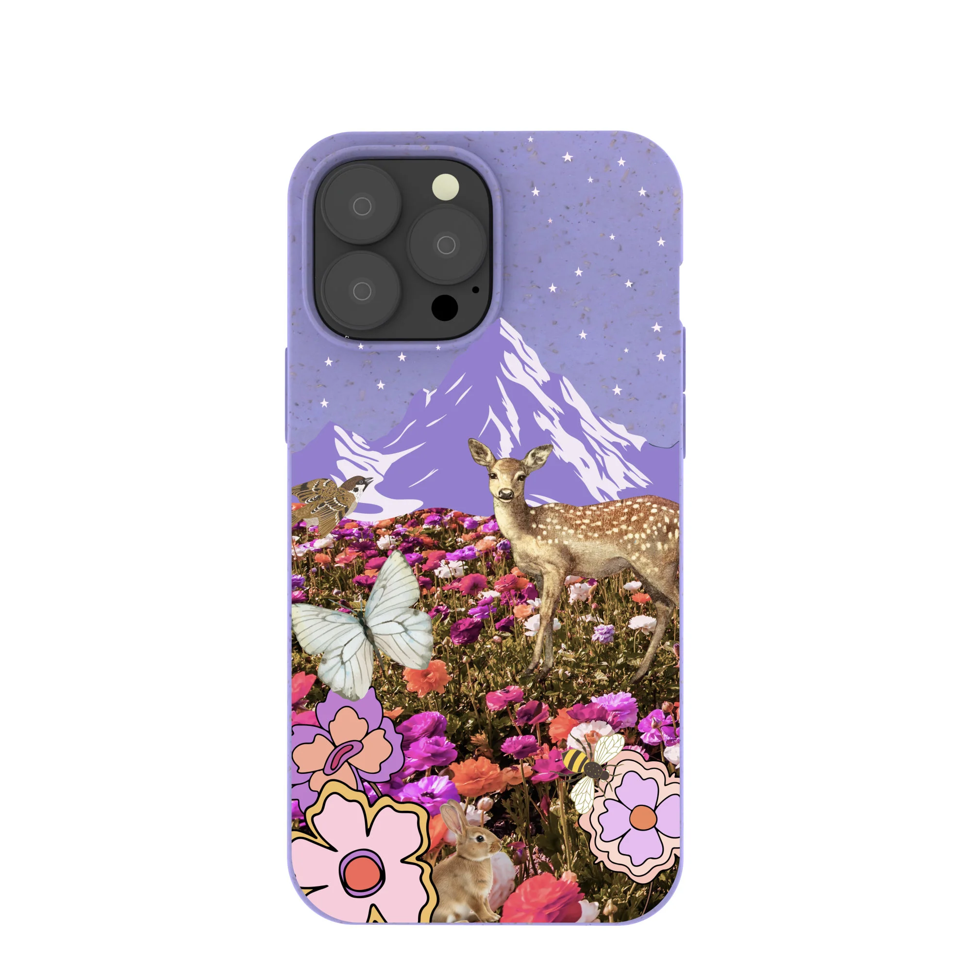 Lavender Deer Meadow iPhone 13 Pro Max Case