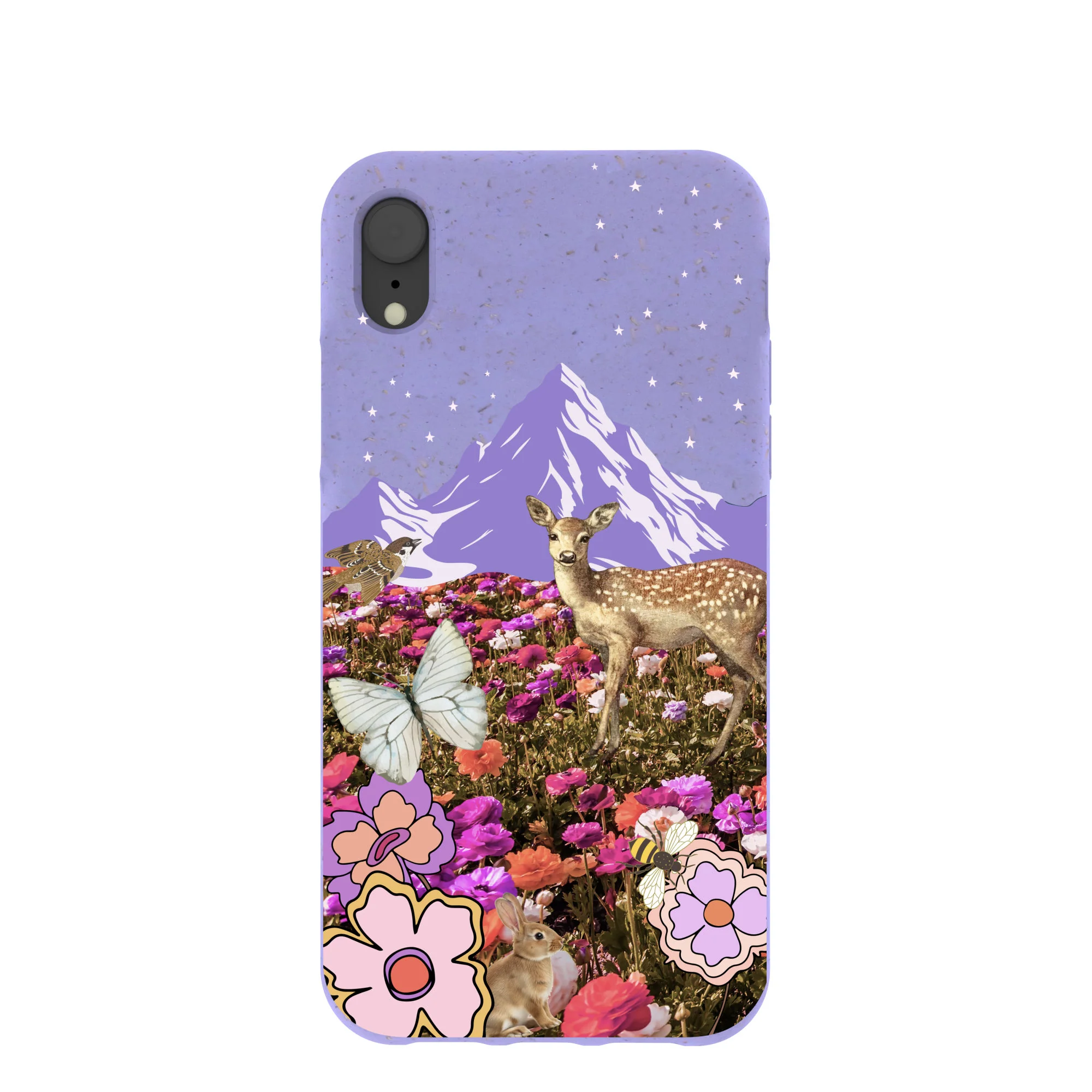 Lavender Deer Meadow iPhone XR Case