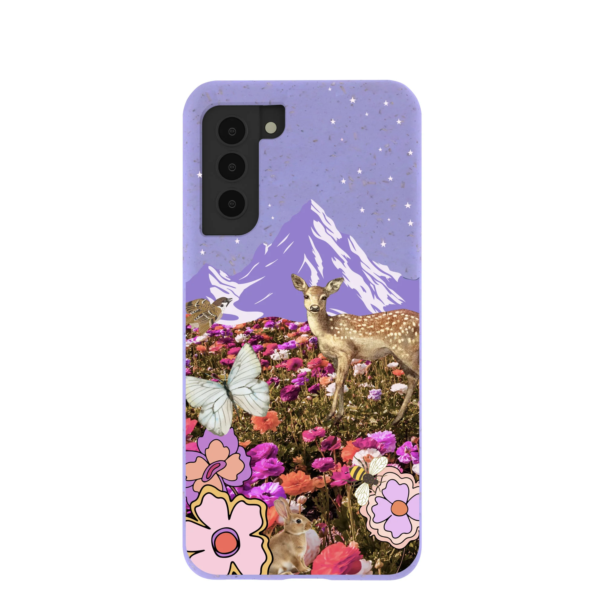 Lavender Deer Meadow Samsung Galaxy S21 Case